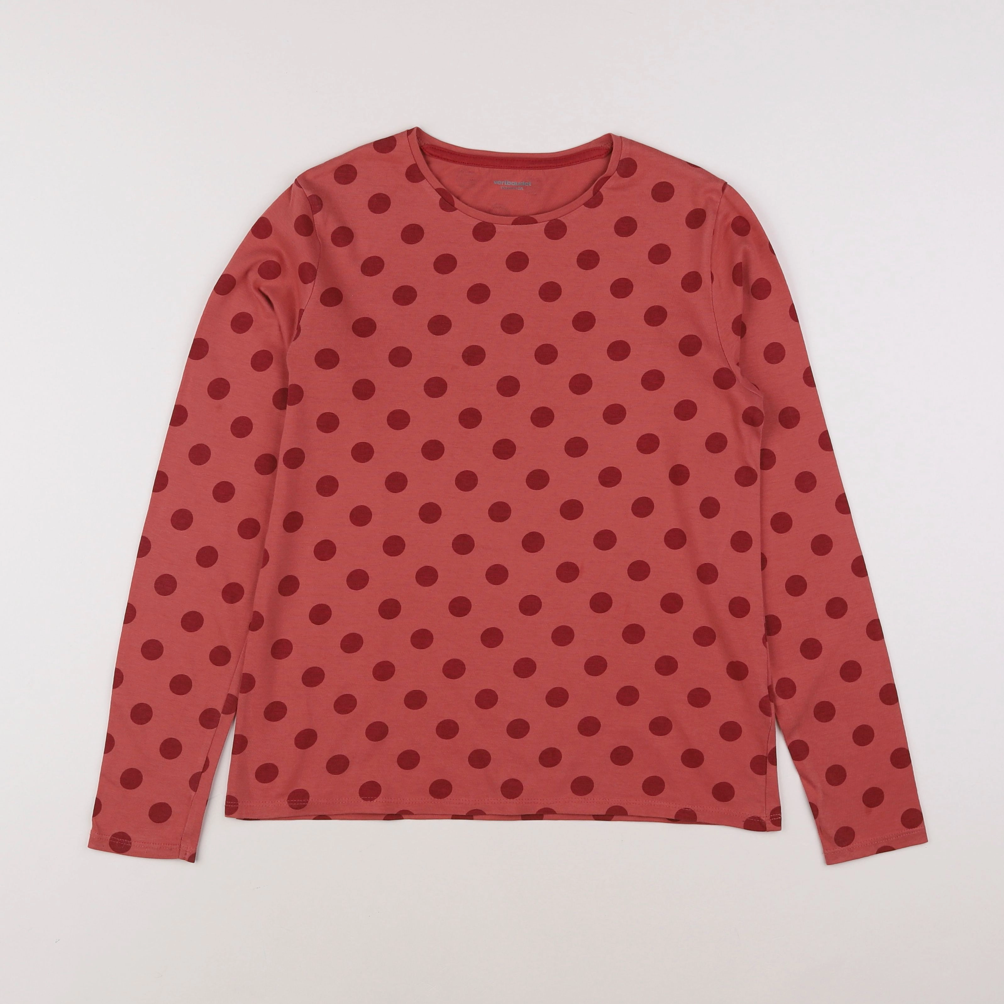 Vertbaudet - tee-shirt rouge - 12 ans