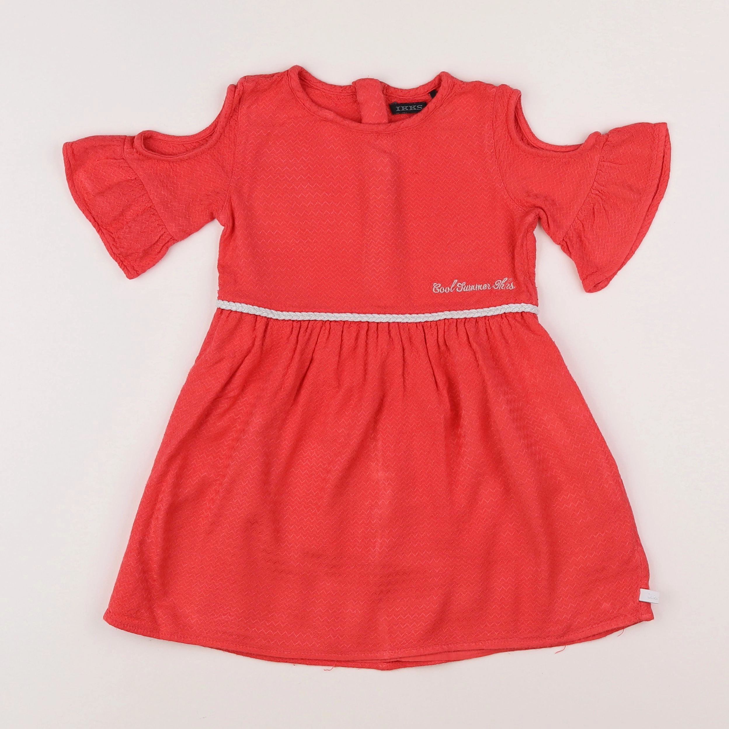 IKKS - robe rose - 4 ans