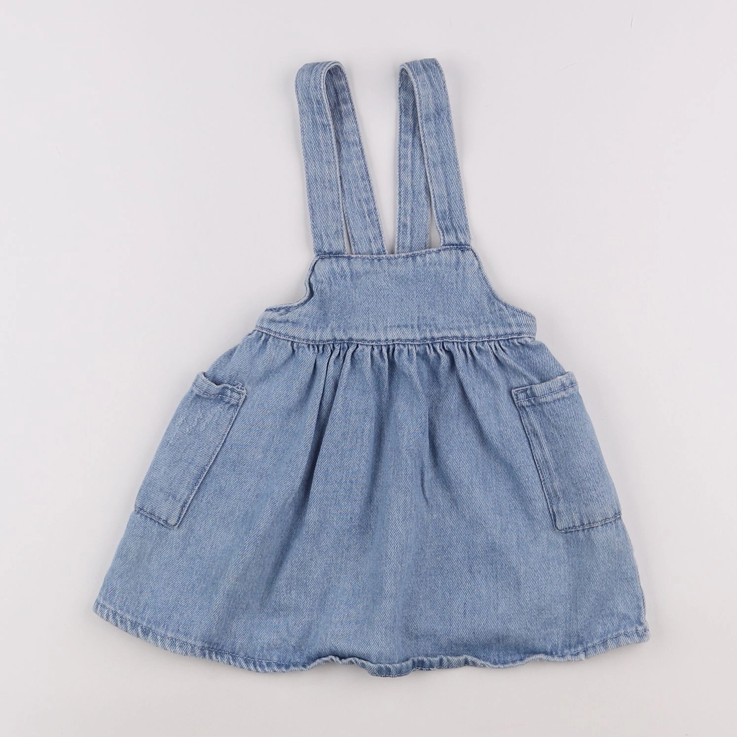 Zara - robe bleu - 12/18 mois