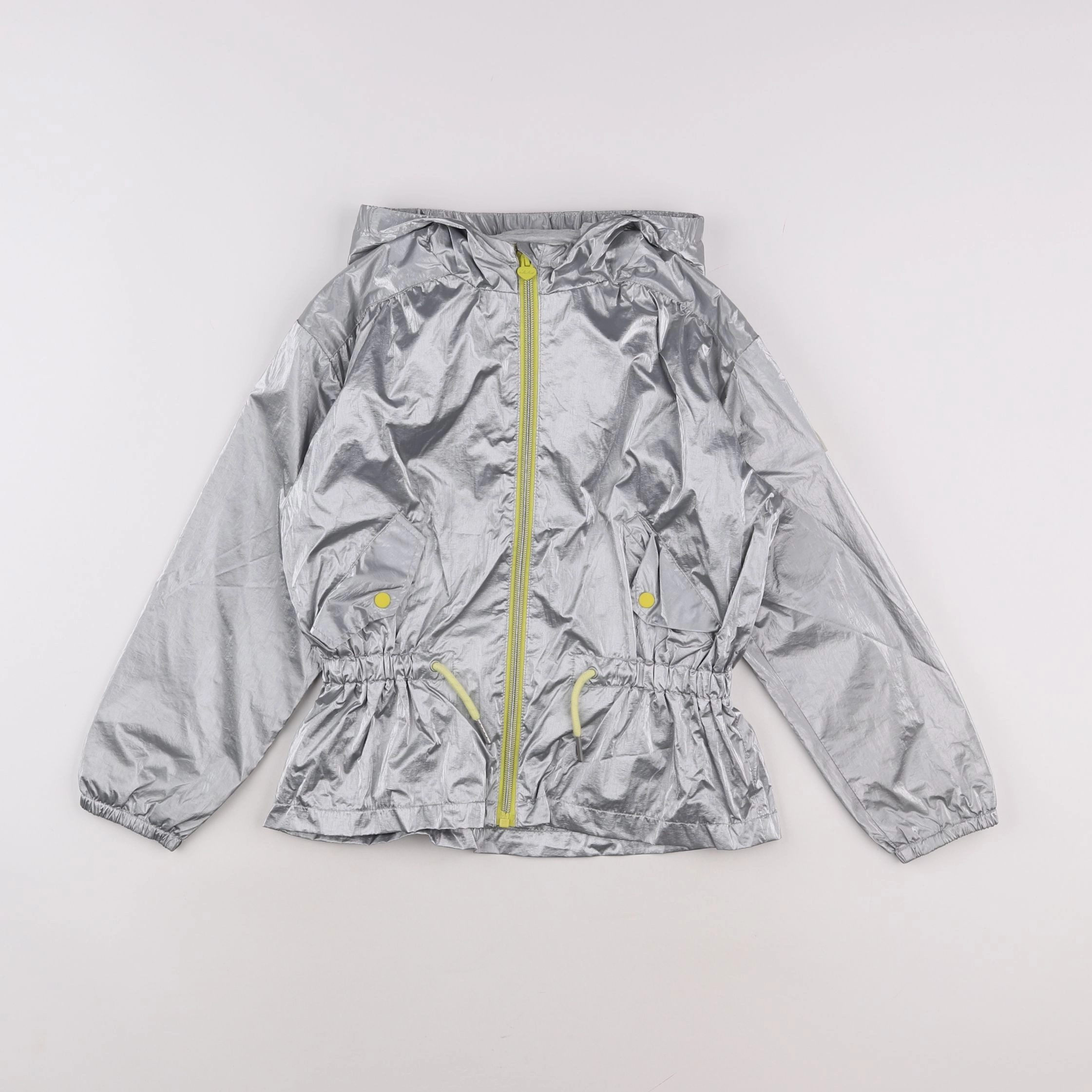 IKKS - imperméable gris, argent - 8 ans