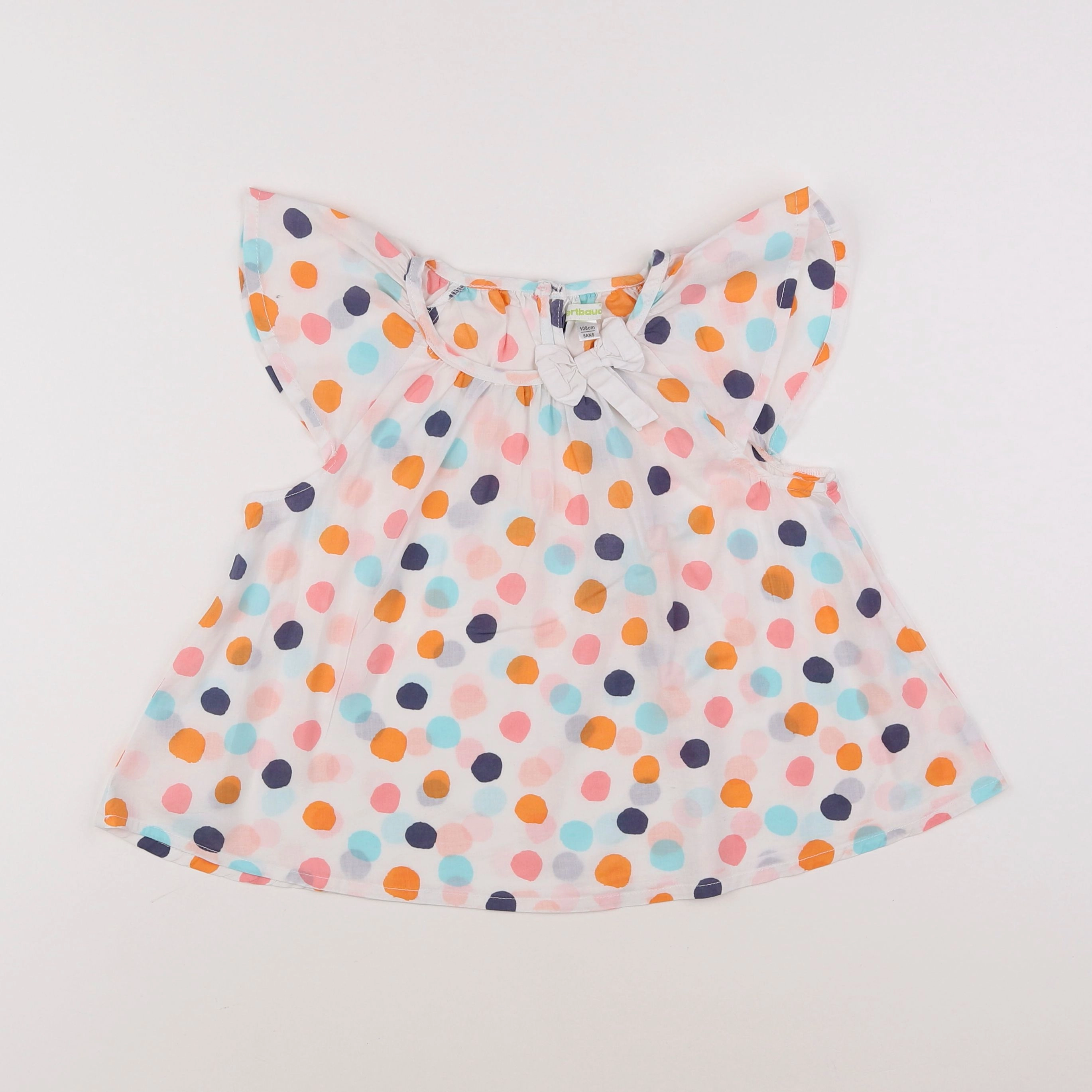 Vertbaudet - blouse multicolore - 5 ans