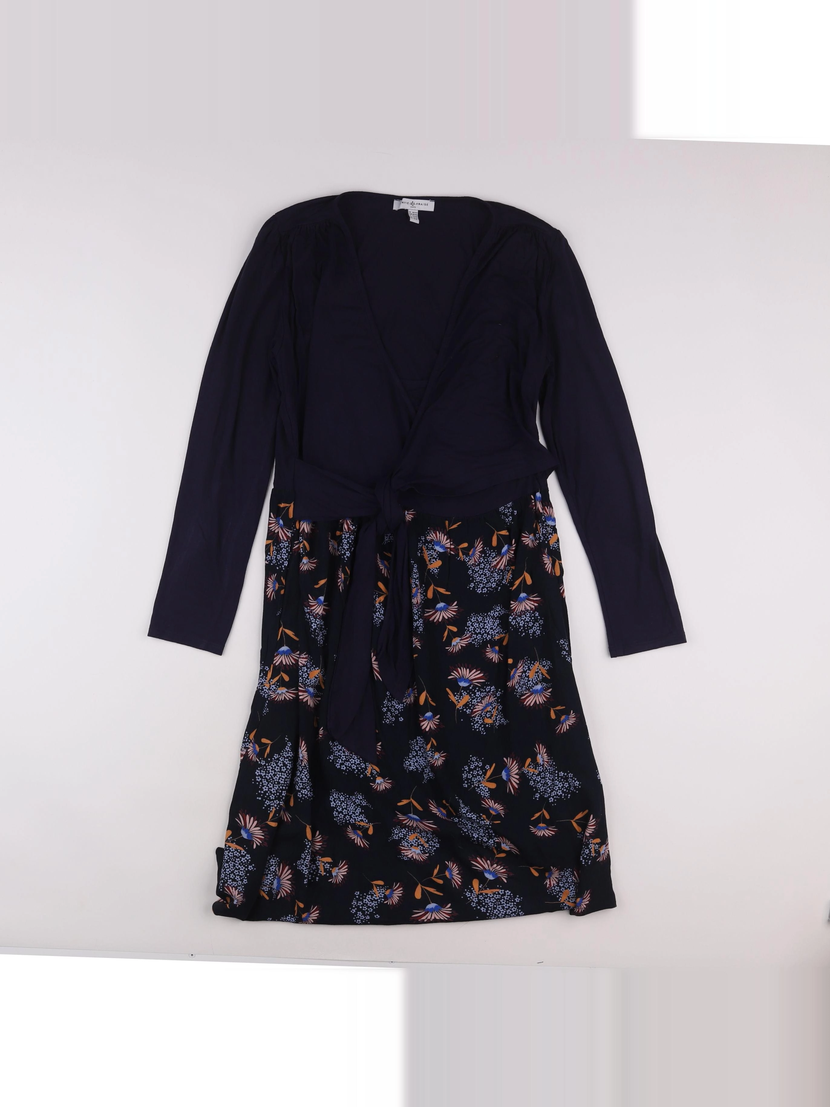 Envie de fraise - robe grossesse, allaitement bleu - 40 à 42