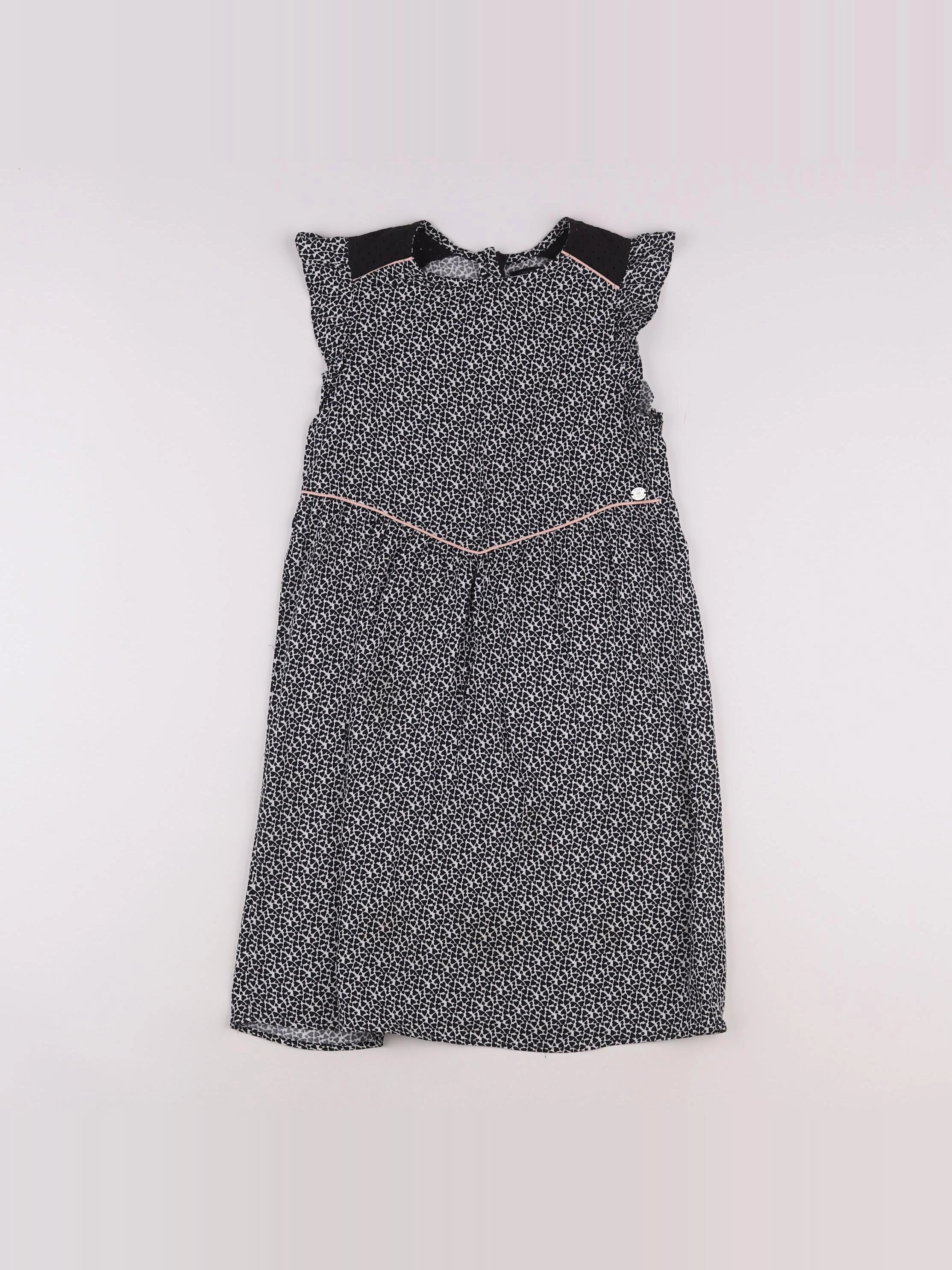 IKKS - robe noir - 10 ans