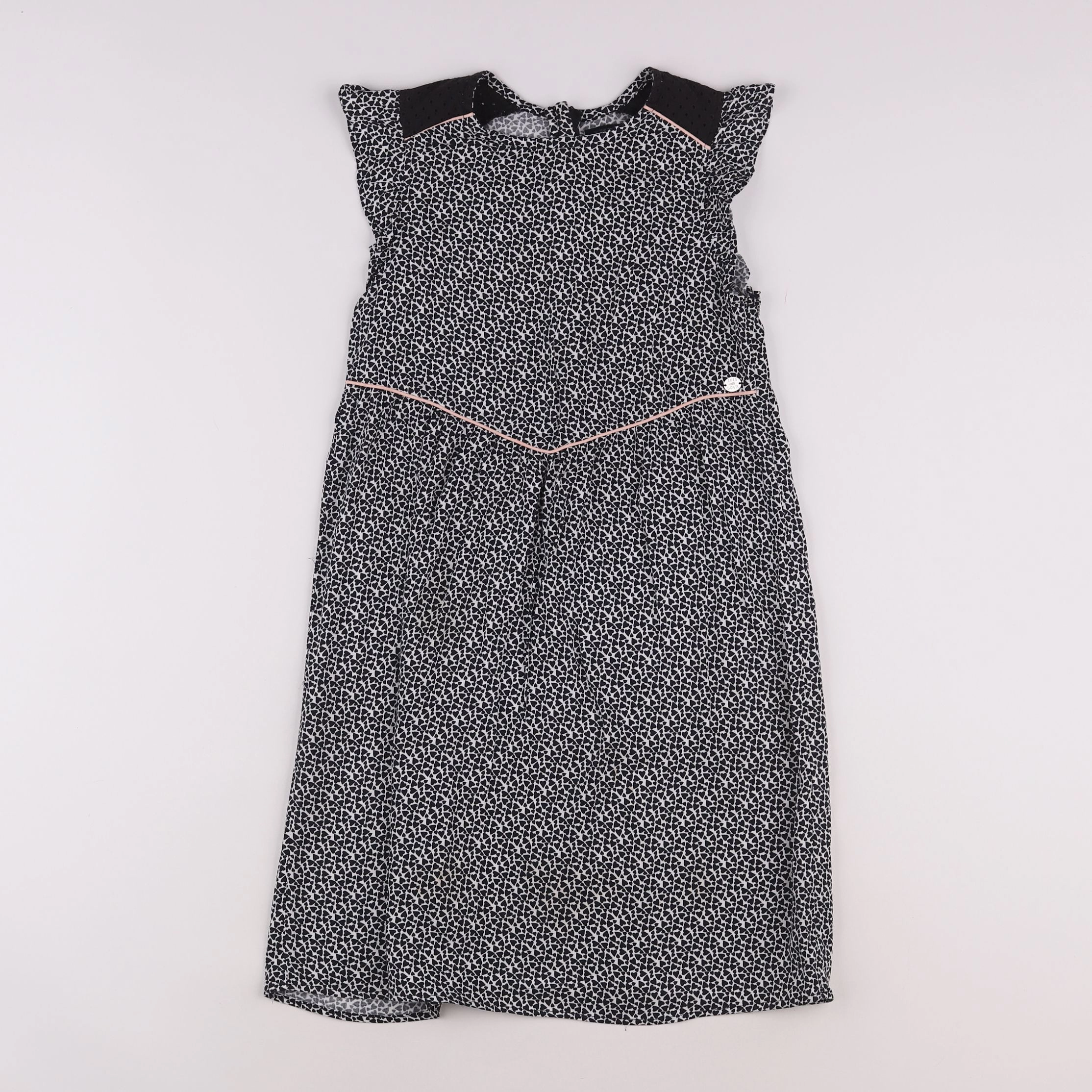 IKKS - robe noir - 10 ans