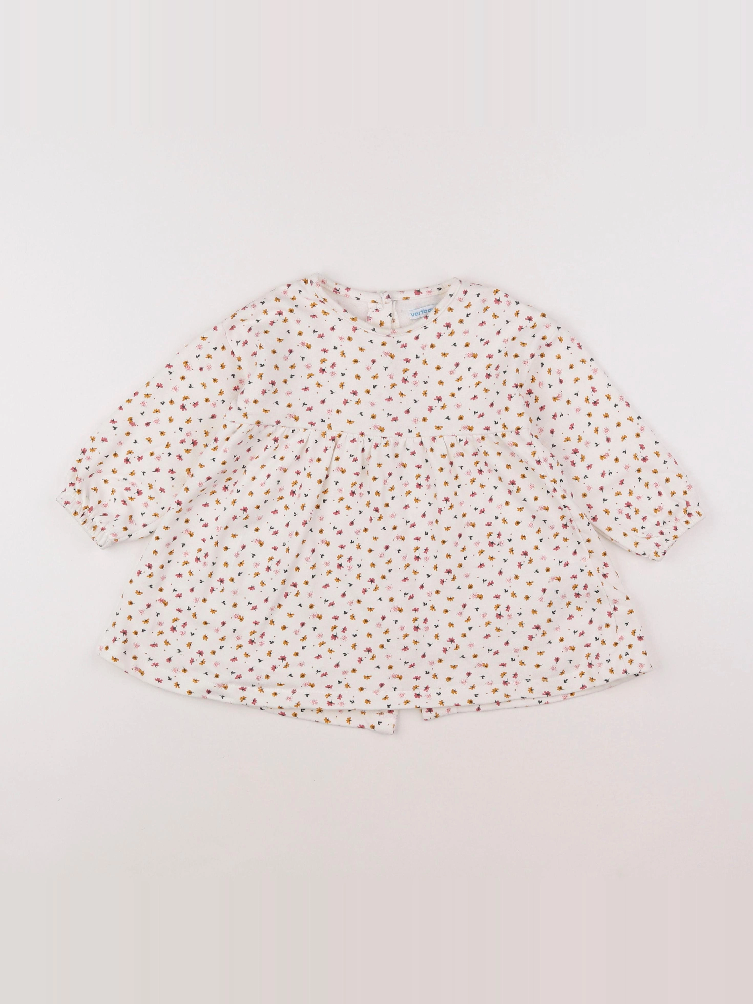 Vertbaudet - robe blanc - 2 ans