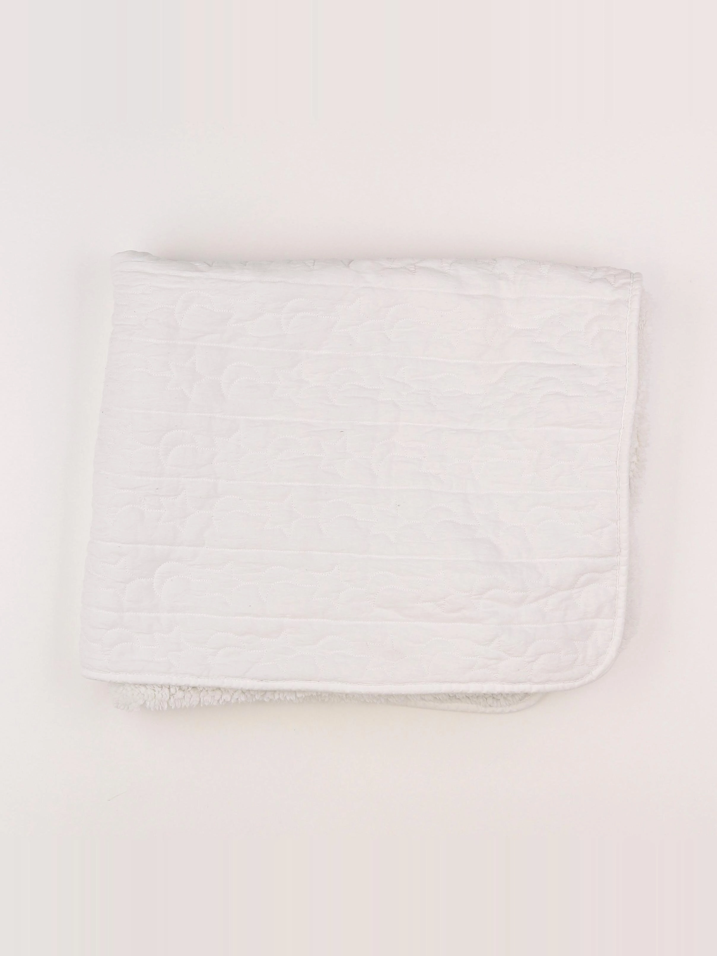 Vertbaudet - couverture blanc - 