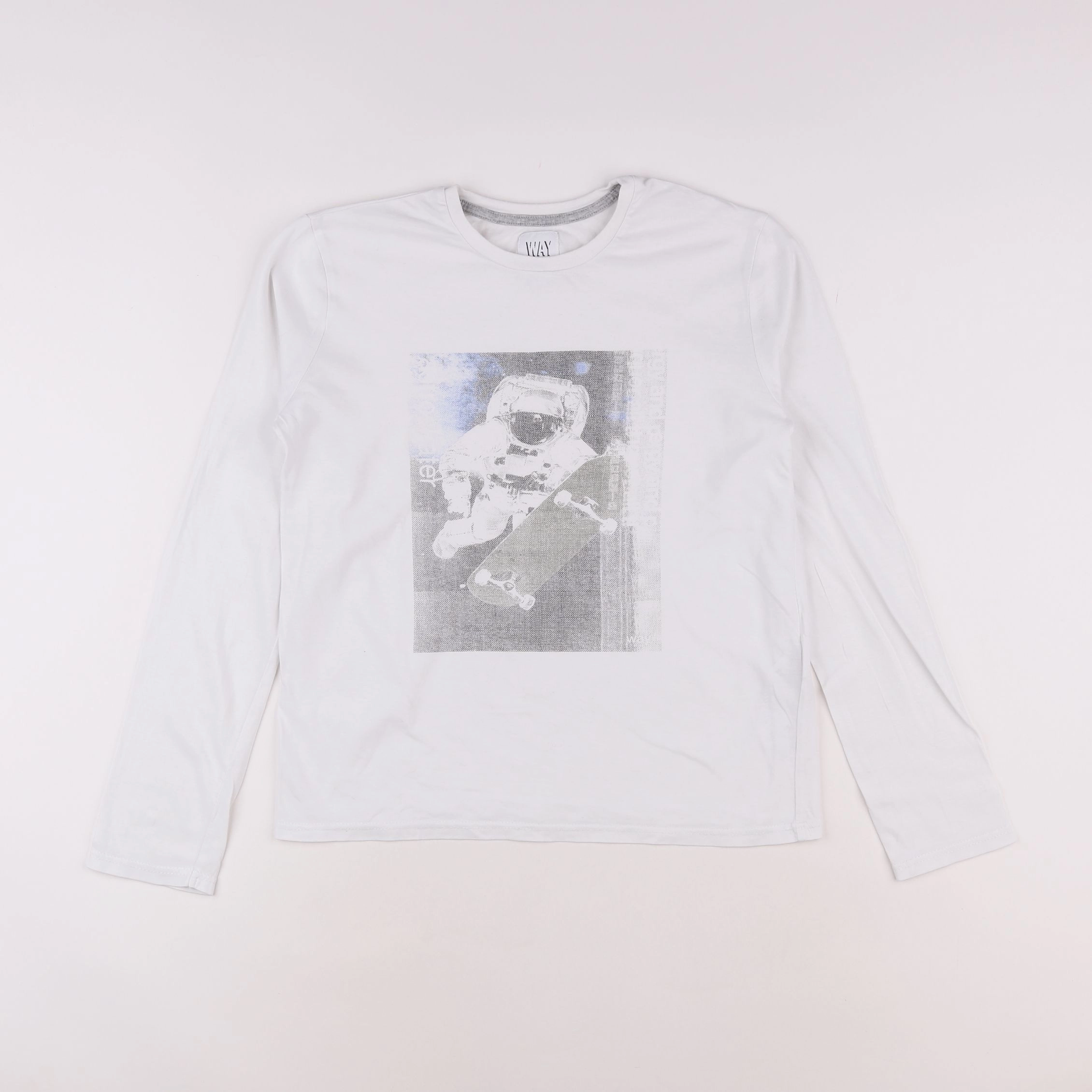 IKKS - tee-shirt blanc - 10 ans