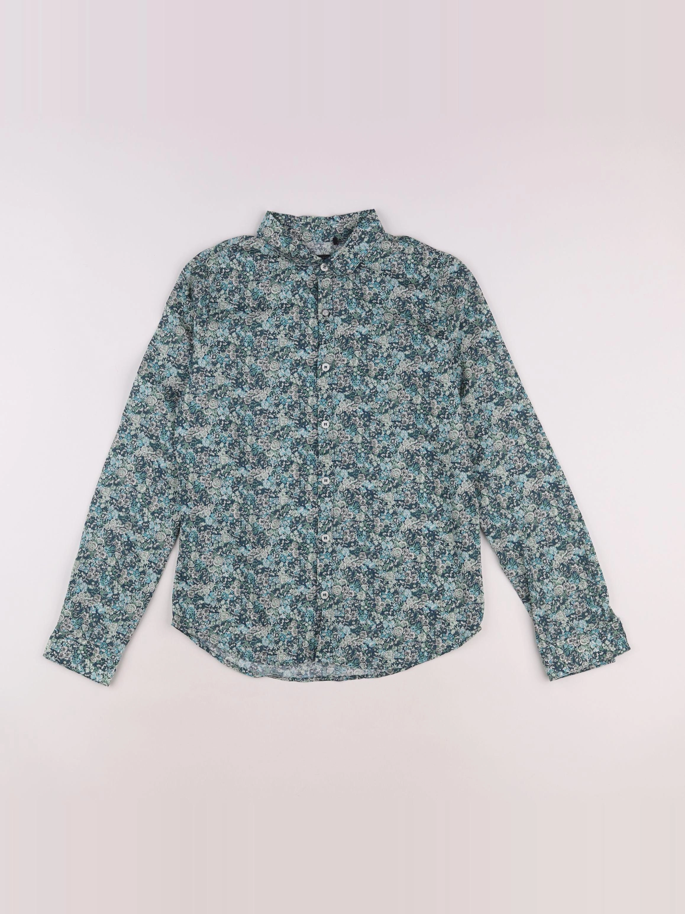 IKKS - chemise vert - 12 ans