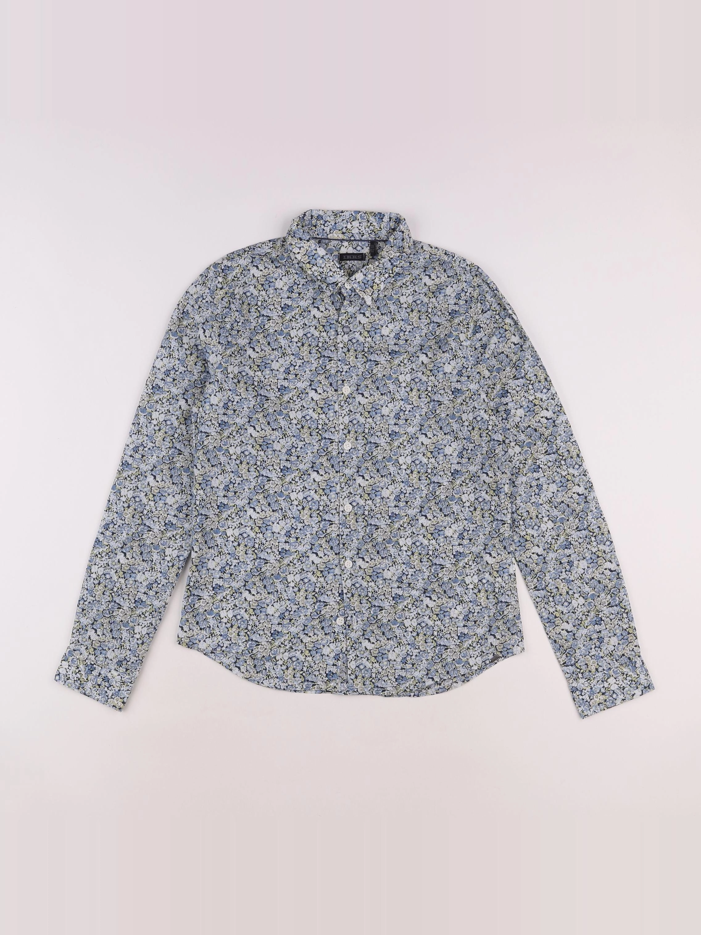 IKKS - chemise bleu - 12 ans
