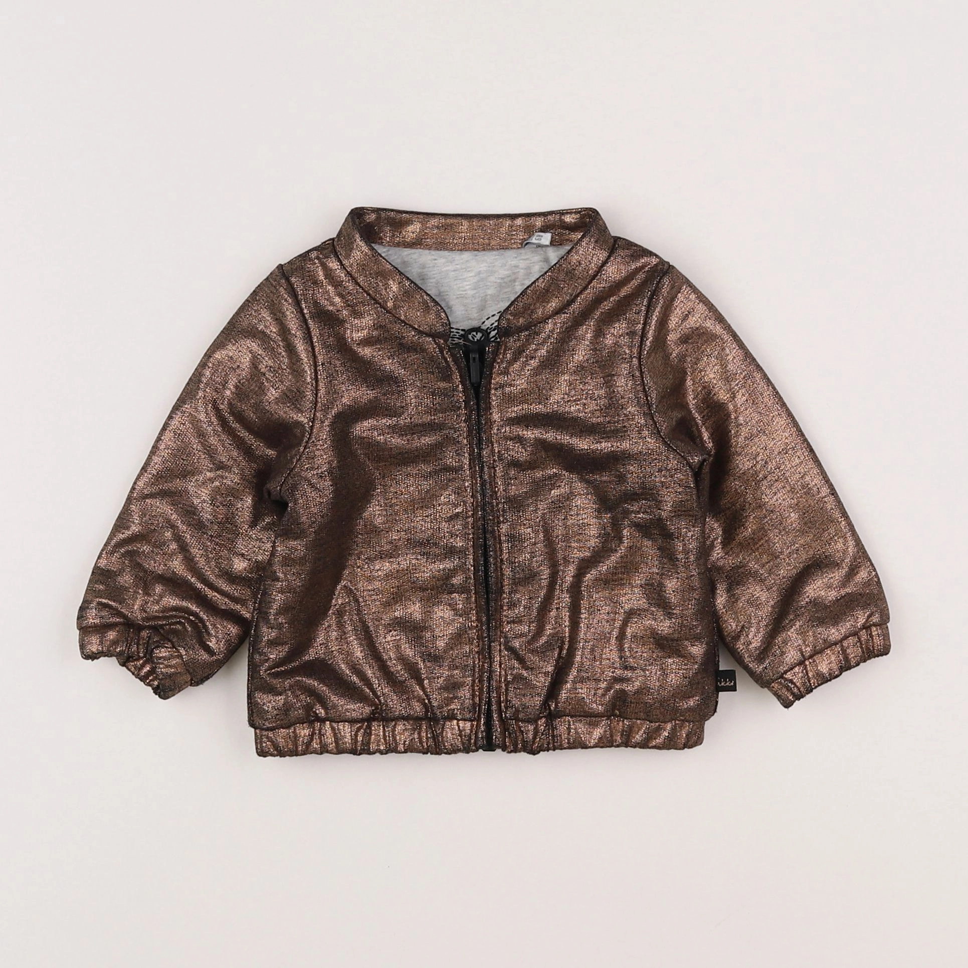 IKKS - veste bronze - 6 mois