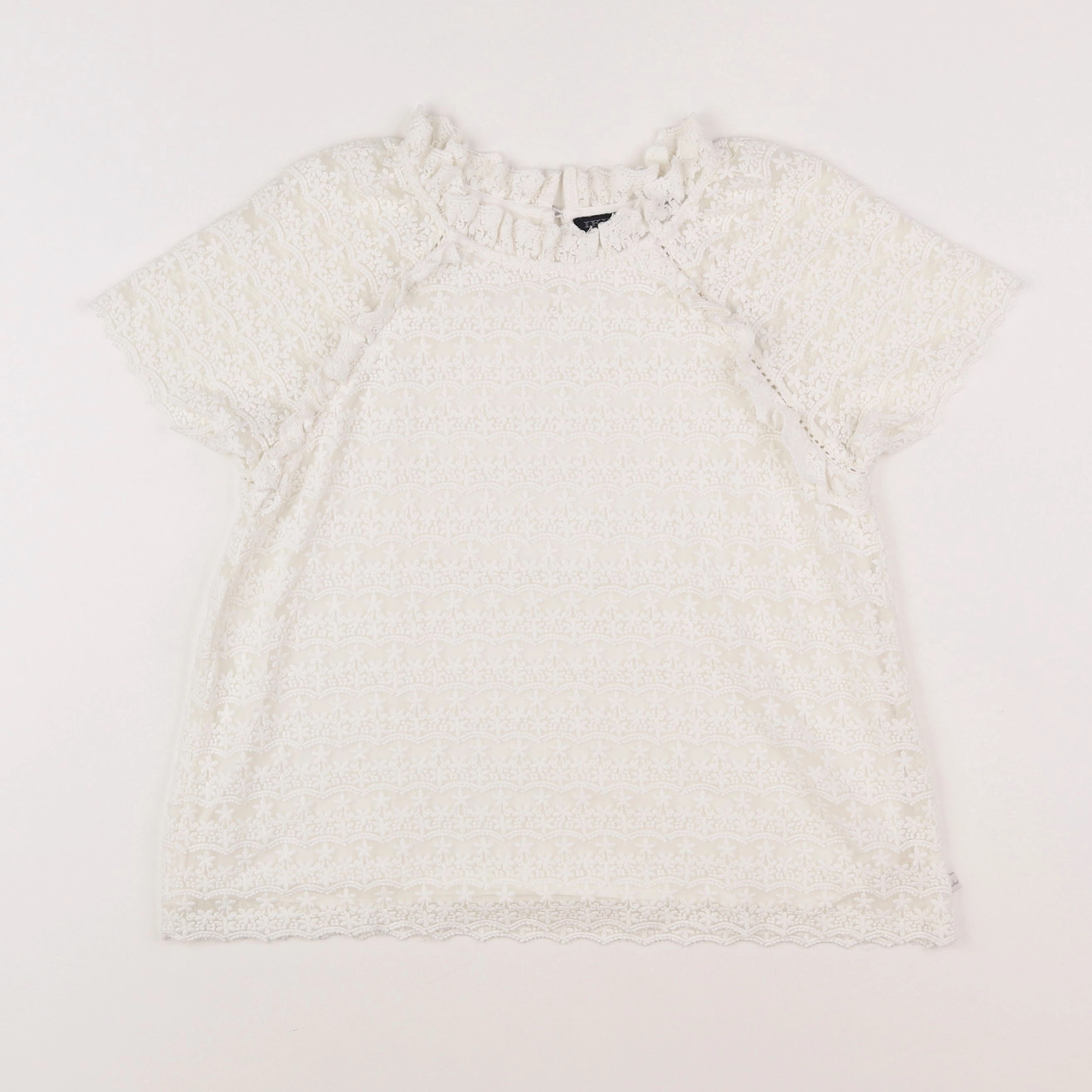 IKKS - blouse blanc - 10 ans