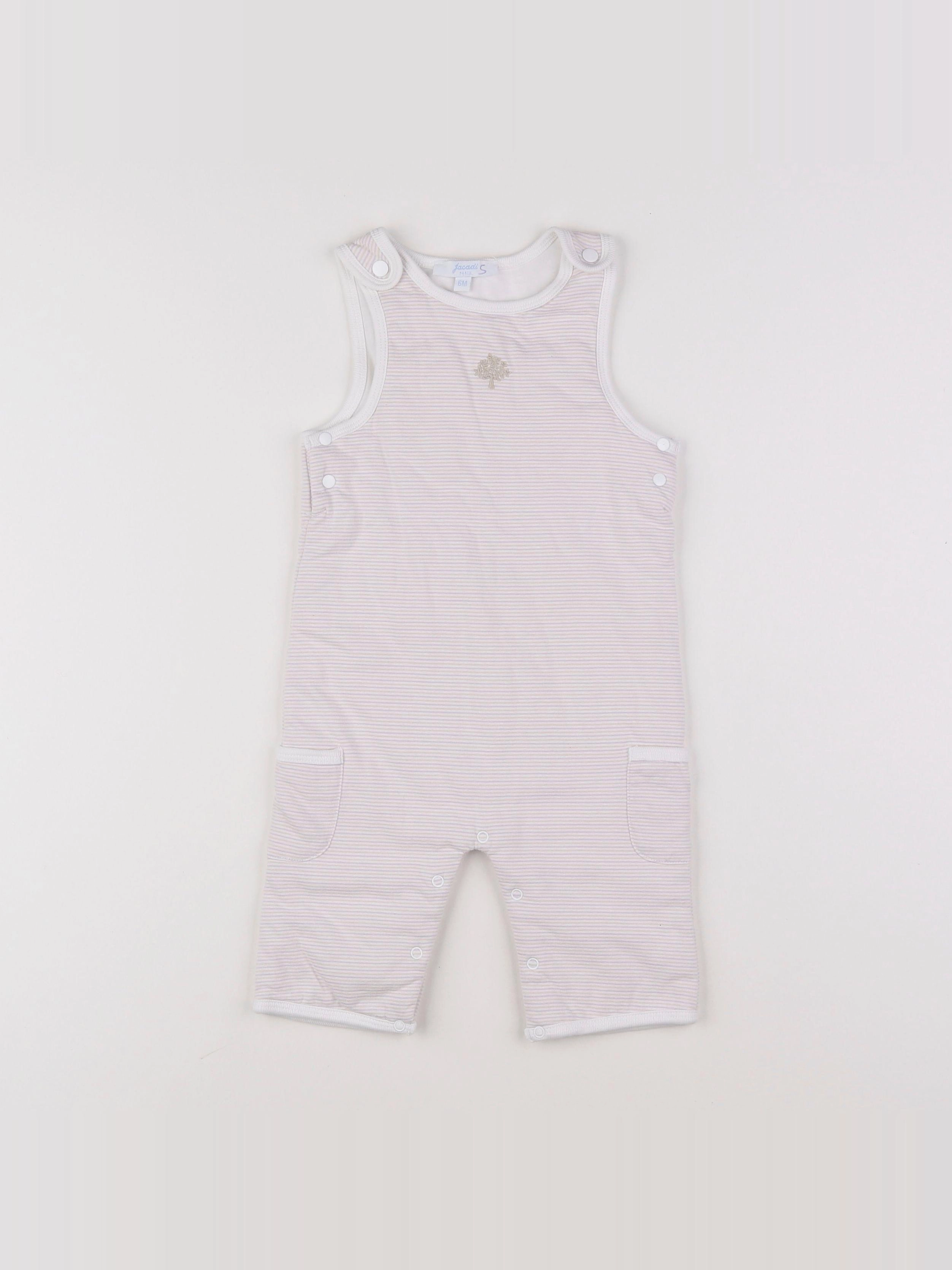 Jacadi - salopette multicolore - 6 mois