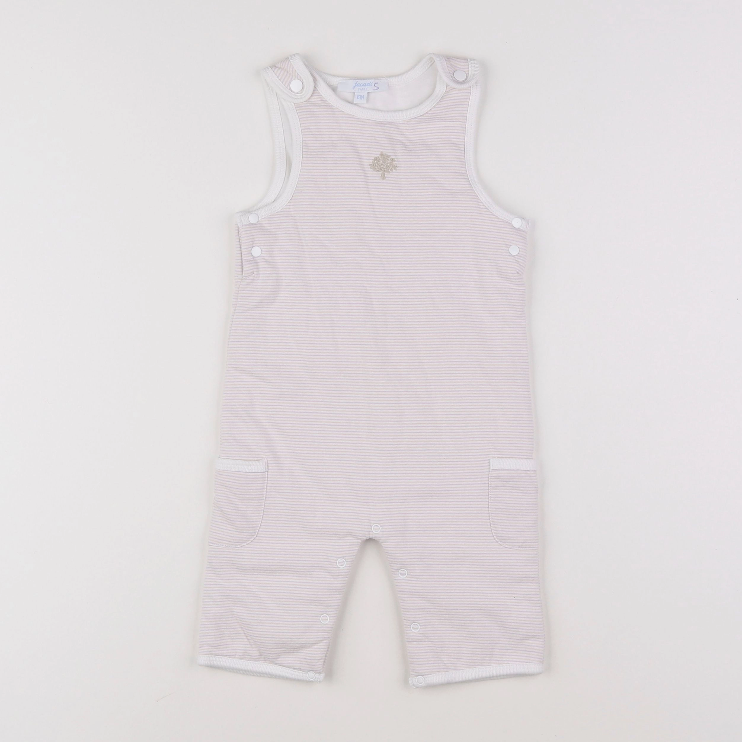 Jacadi - salopette multicolore - 6 mois