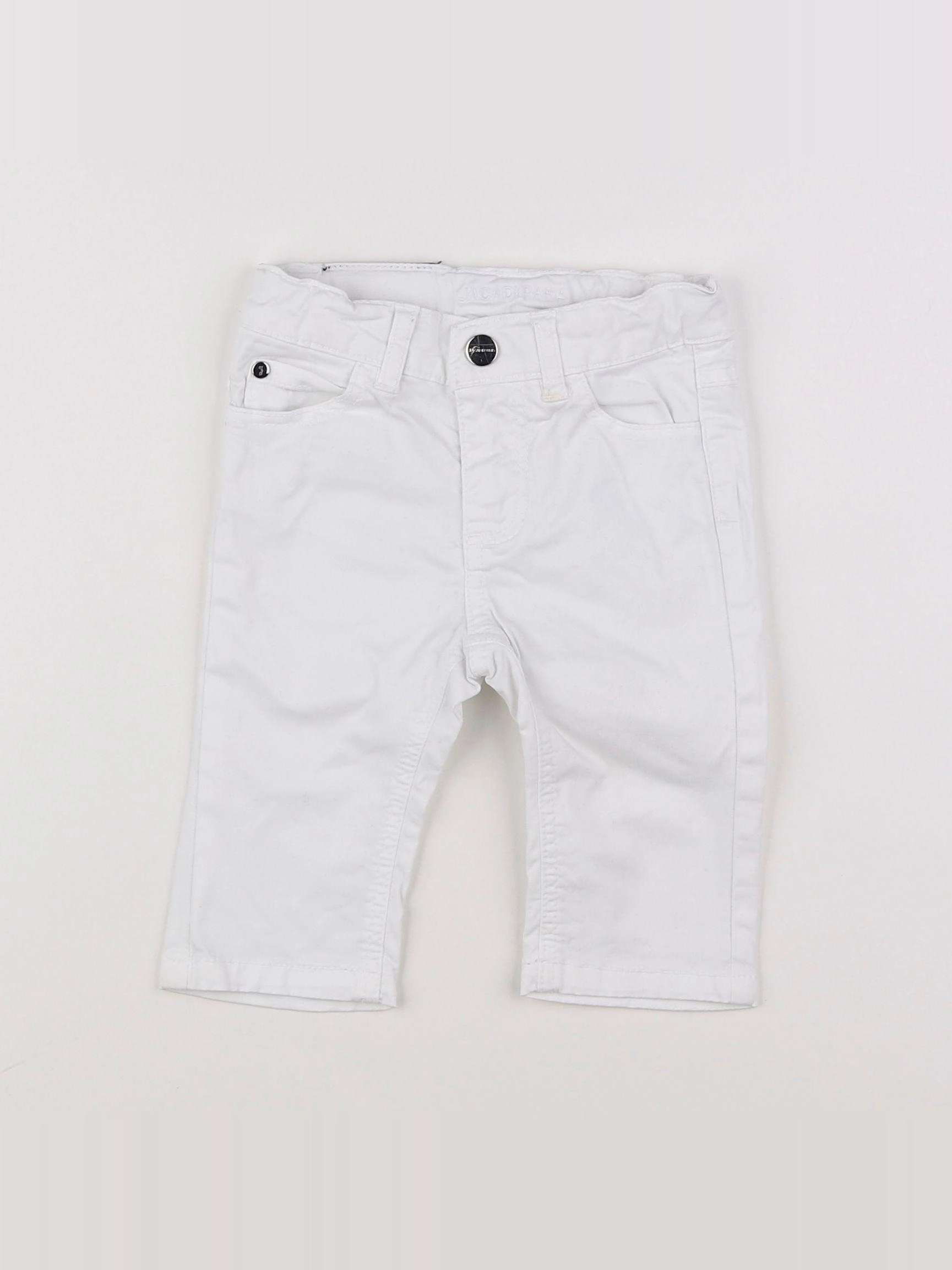 Jacadi - pantalon blanc - 6 mois