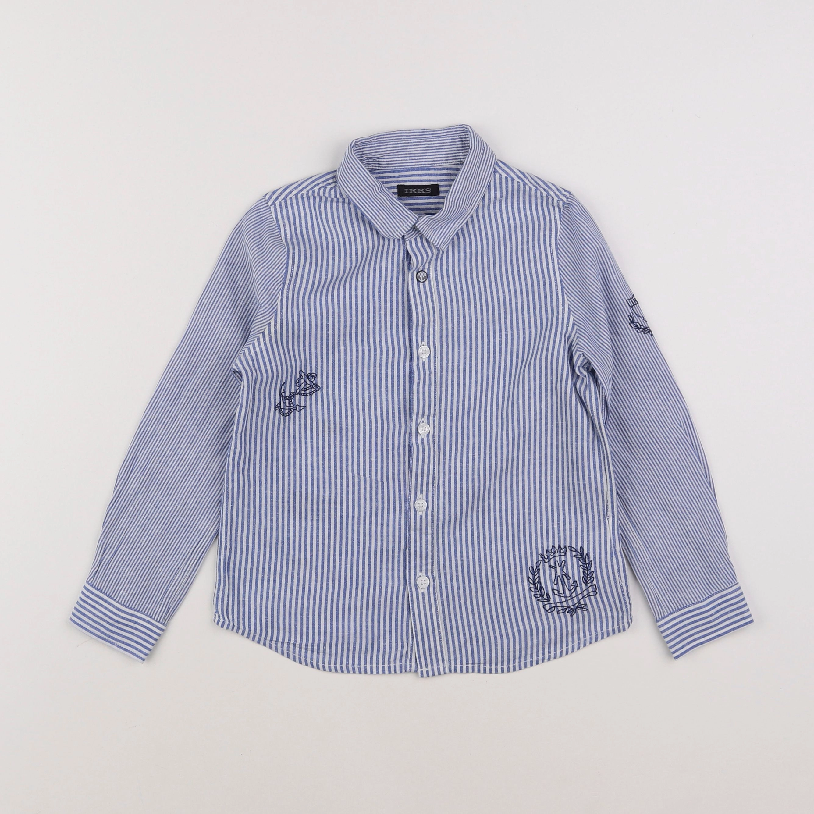 IKKS - chemise bleu - 4 ans
