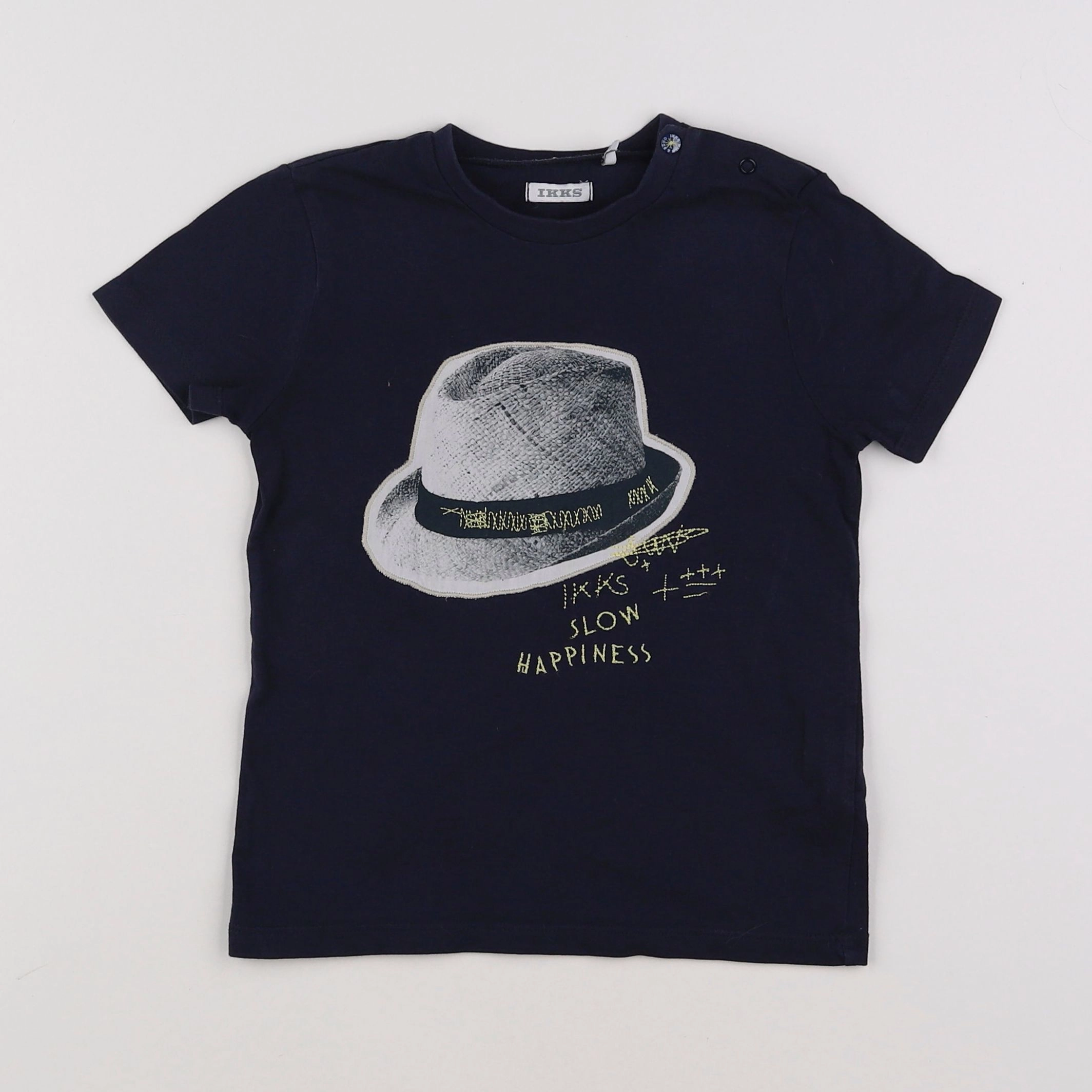 IKKS - tee-shirt bleu - 3 ans