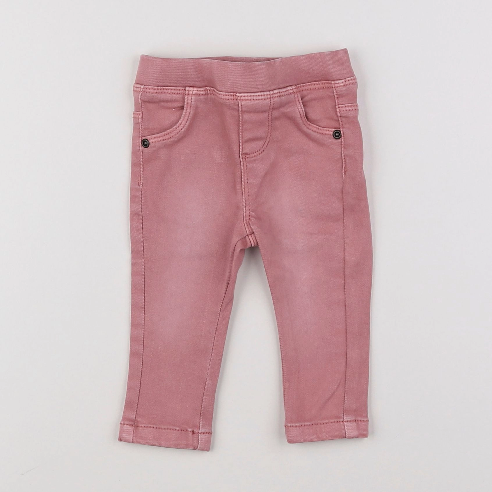Vertbaudet - jegging rose - 6 mois