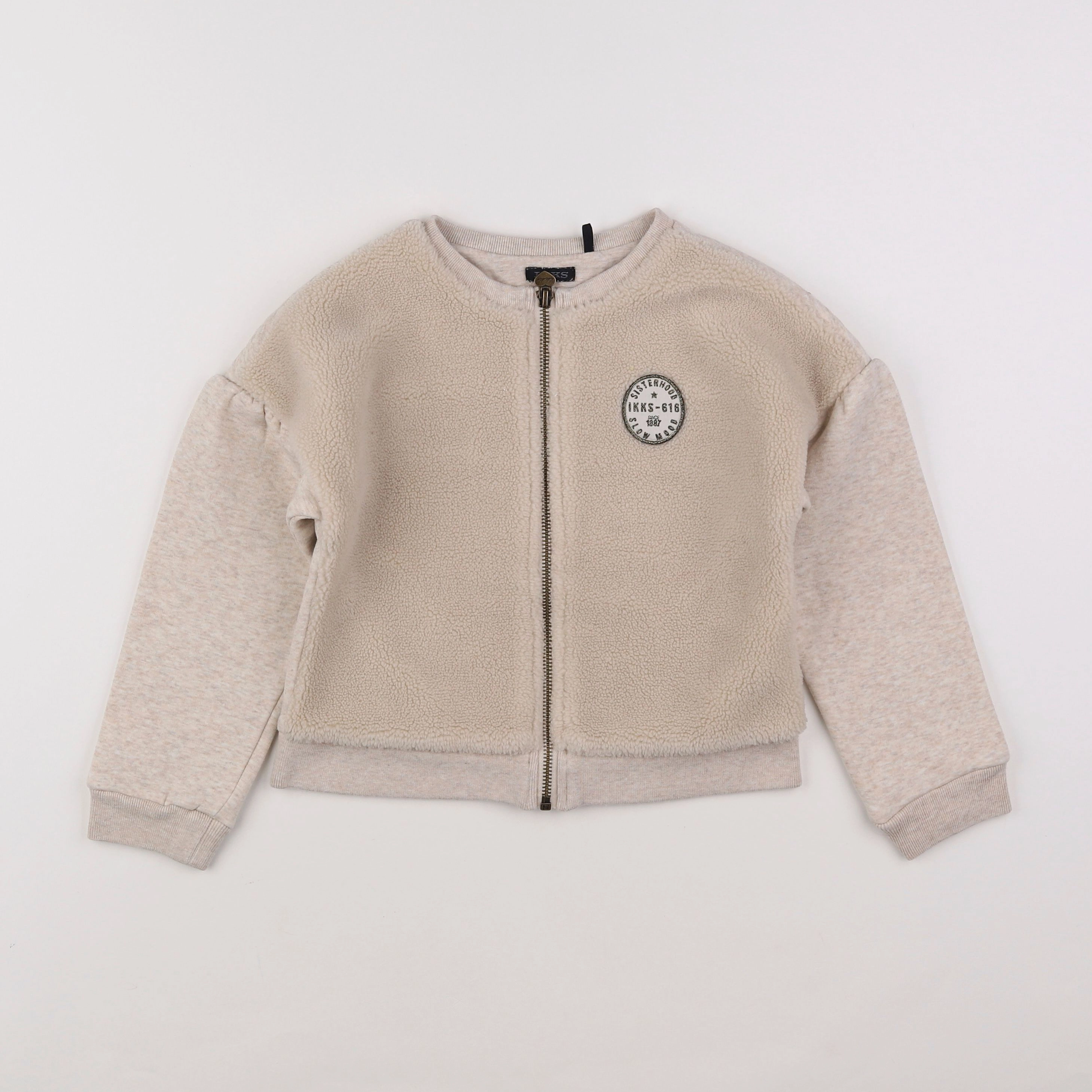 IKKS - veste beige - 8 ans