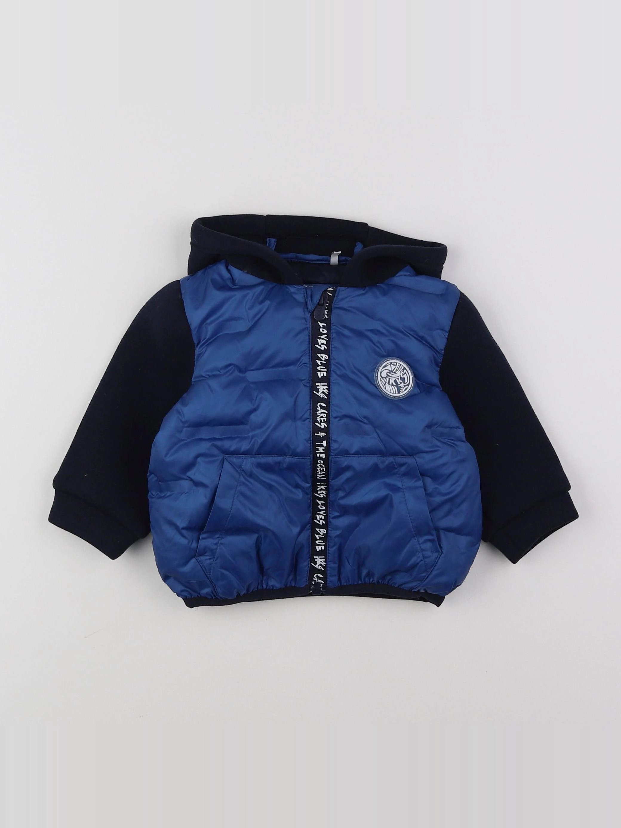 IKKS - doudoune bleu - 6 mois
