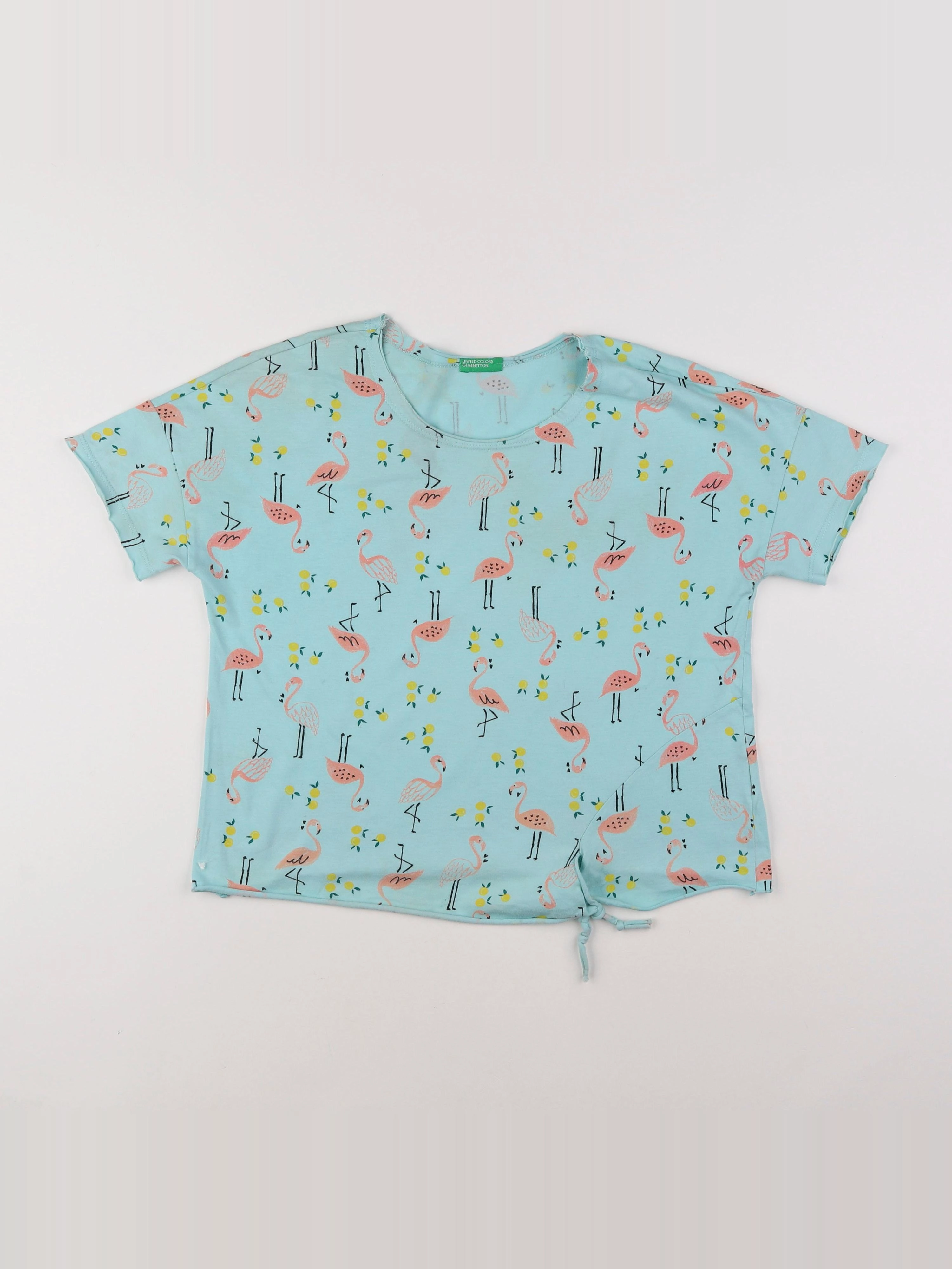 Benetton - tee-shirt bleu - 12 ans
