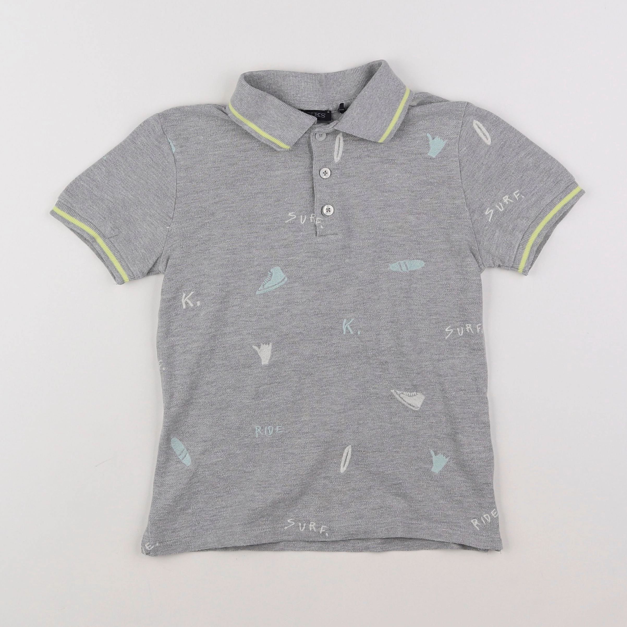 IKKS - polo gris - 5 ans