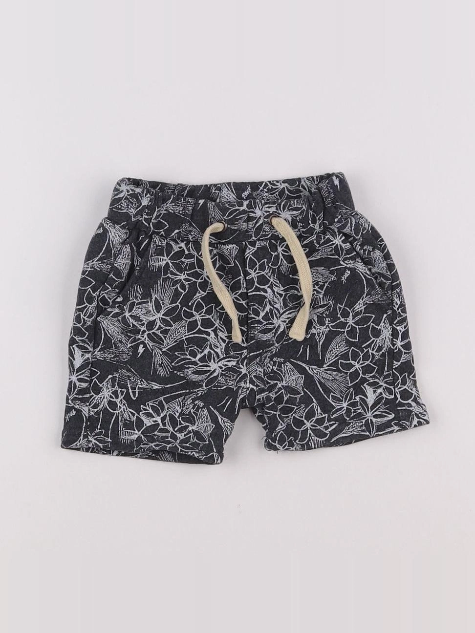 IKKS - short noir - 6 mois