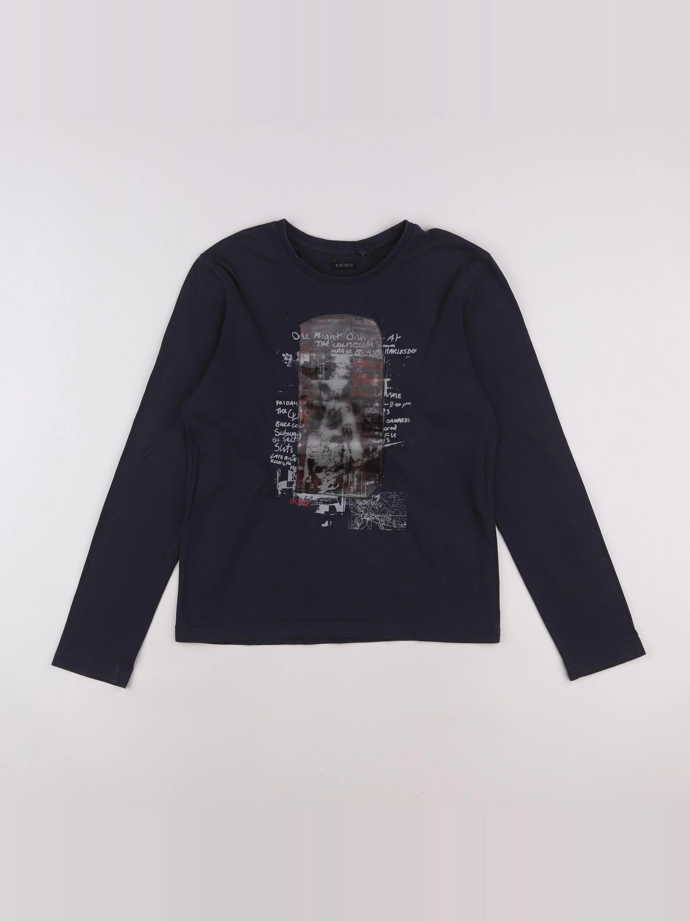 IKKS - tee-shirt bleu - 12 ans