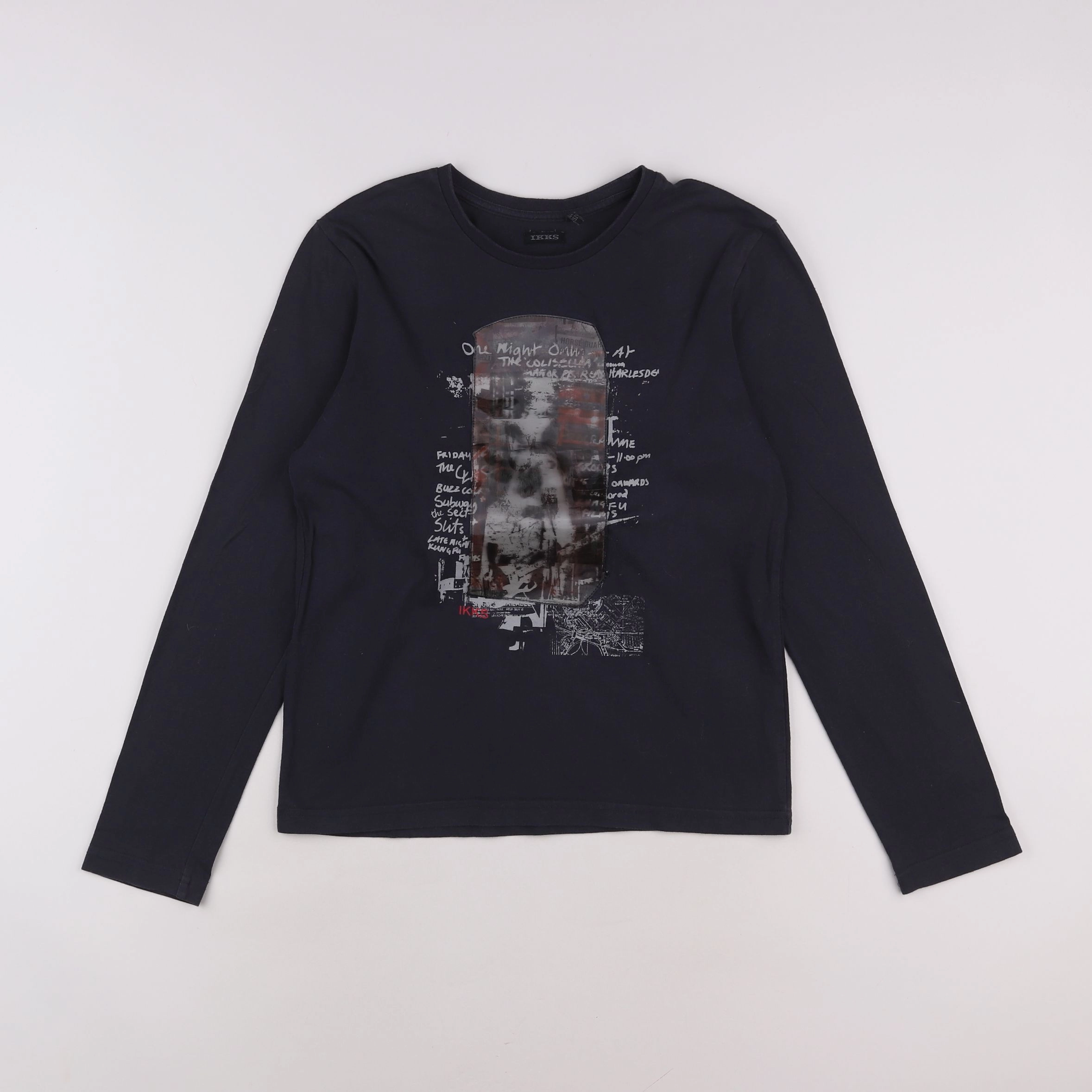IKKS - tee-shirt bleu - 12 ans