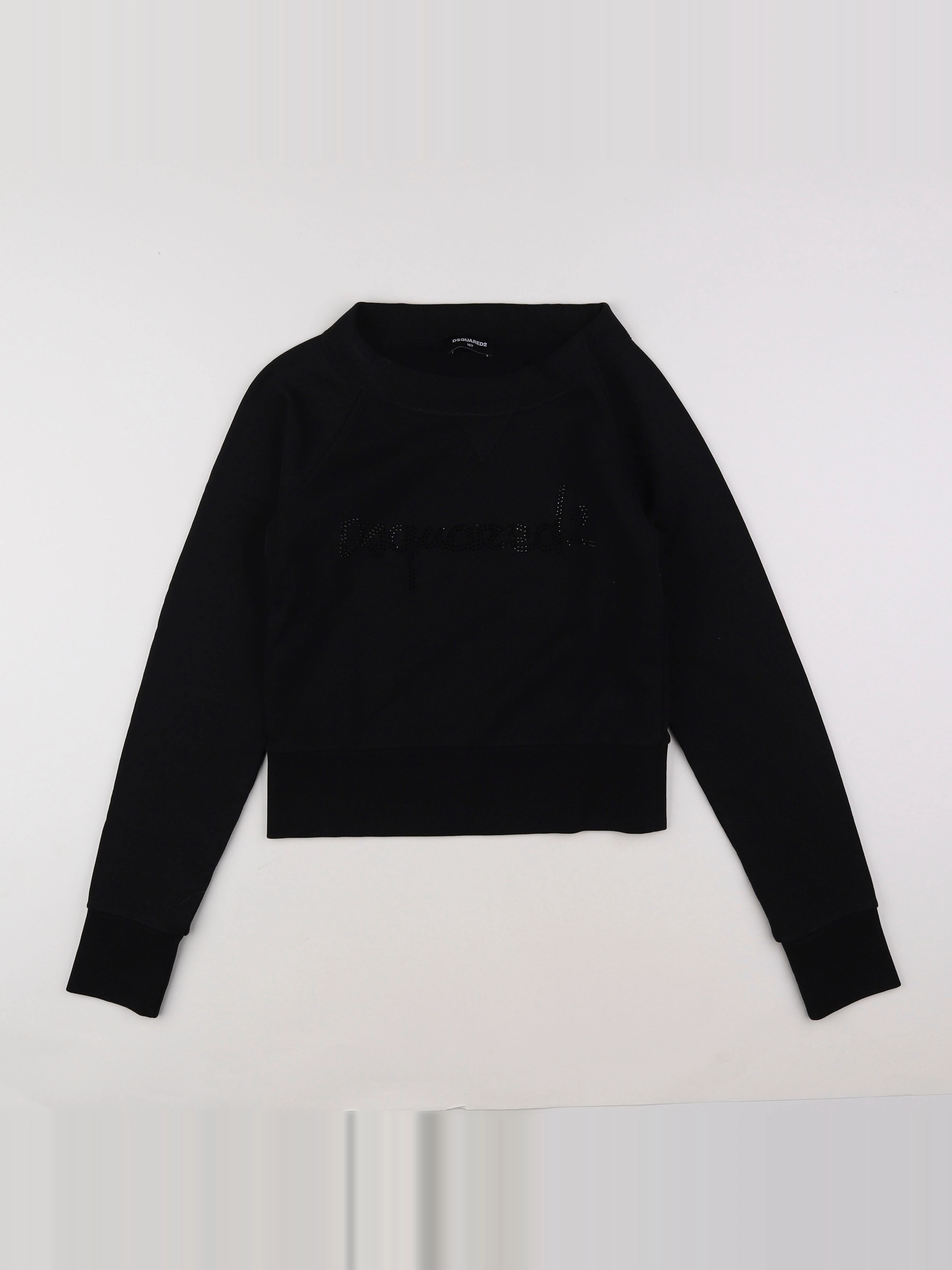Dsquared2 - sweat noir - 16 ans