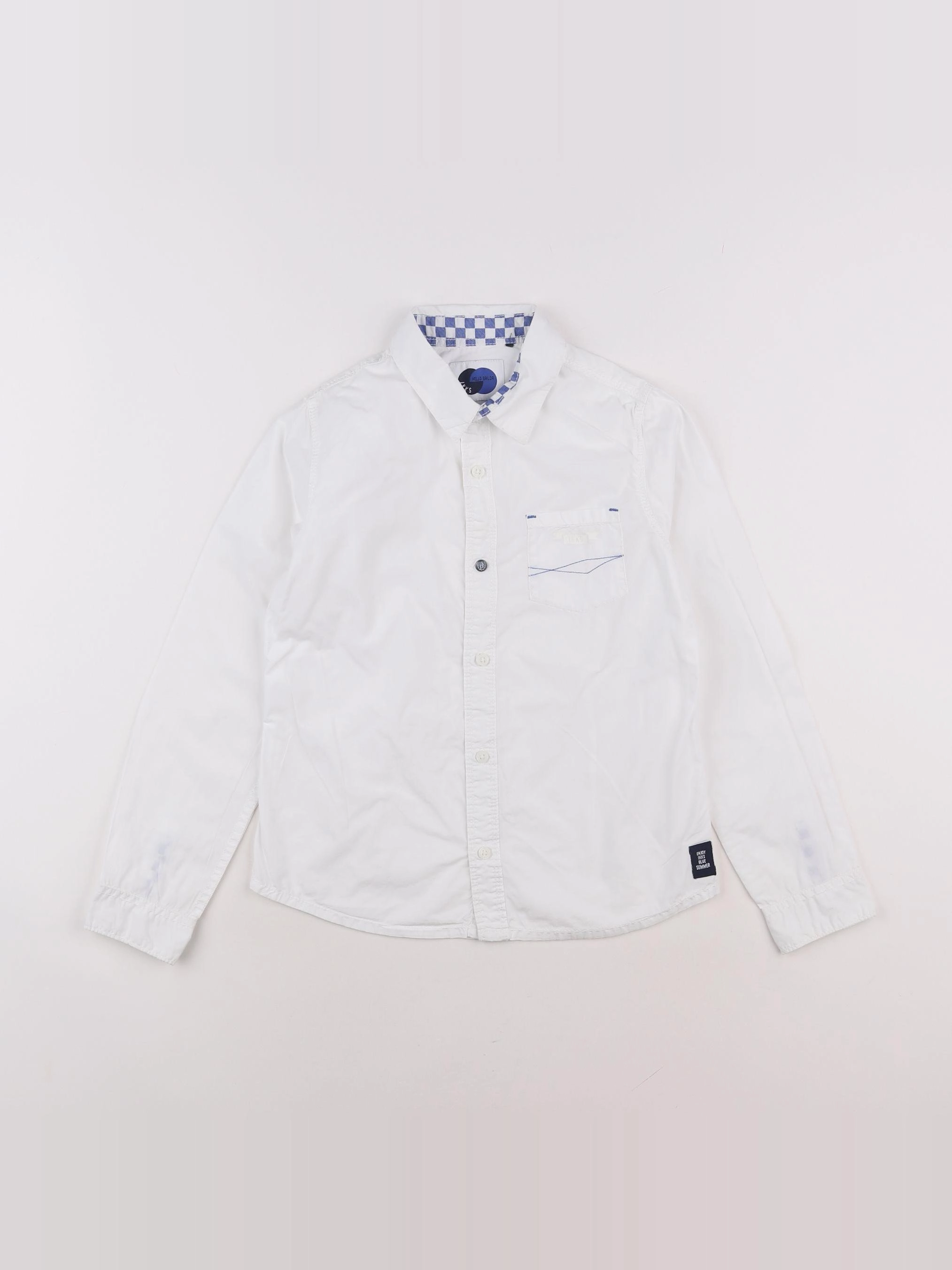 IKKS - chemise blanc - 8 ans