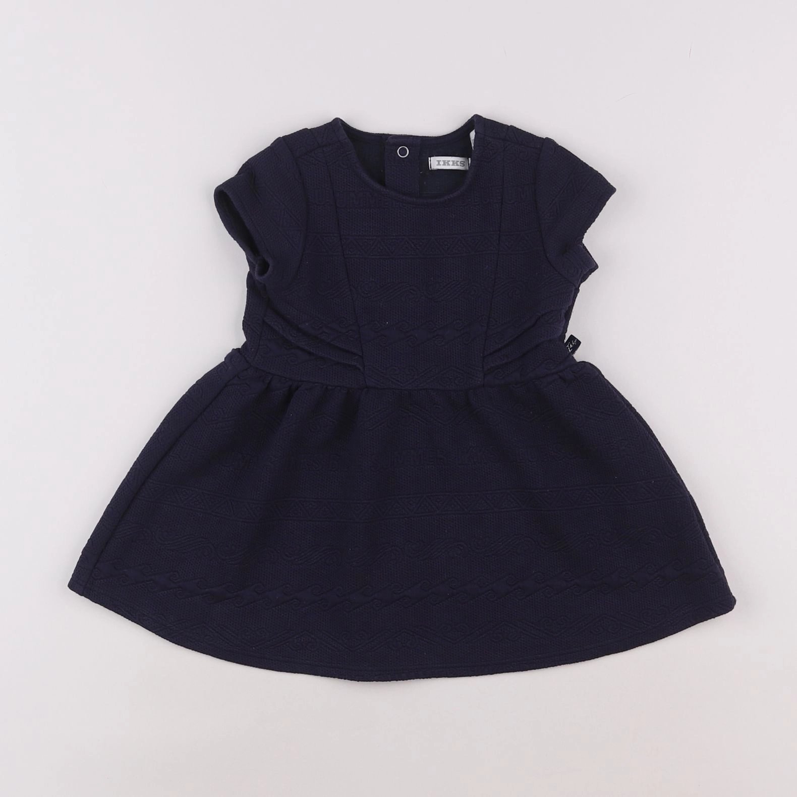 IKKS - robe bleu - 18 mois
