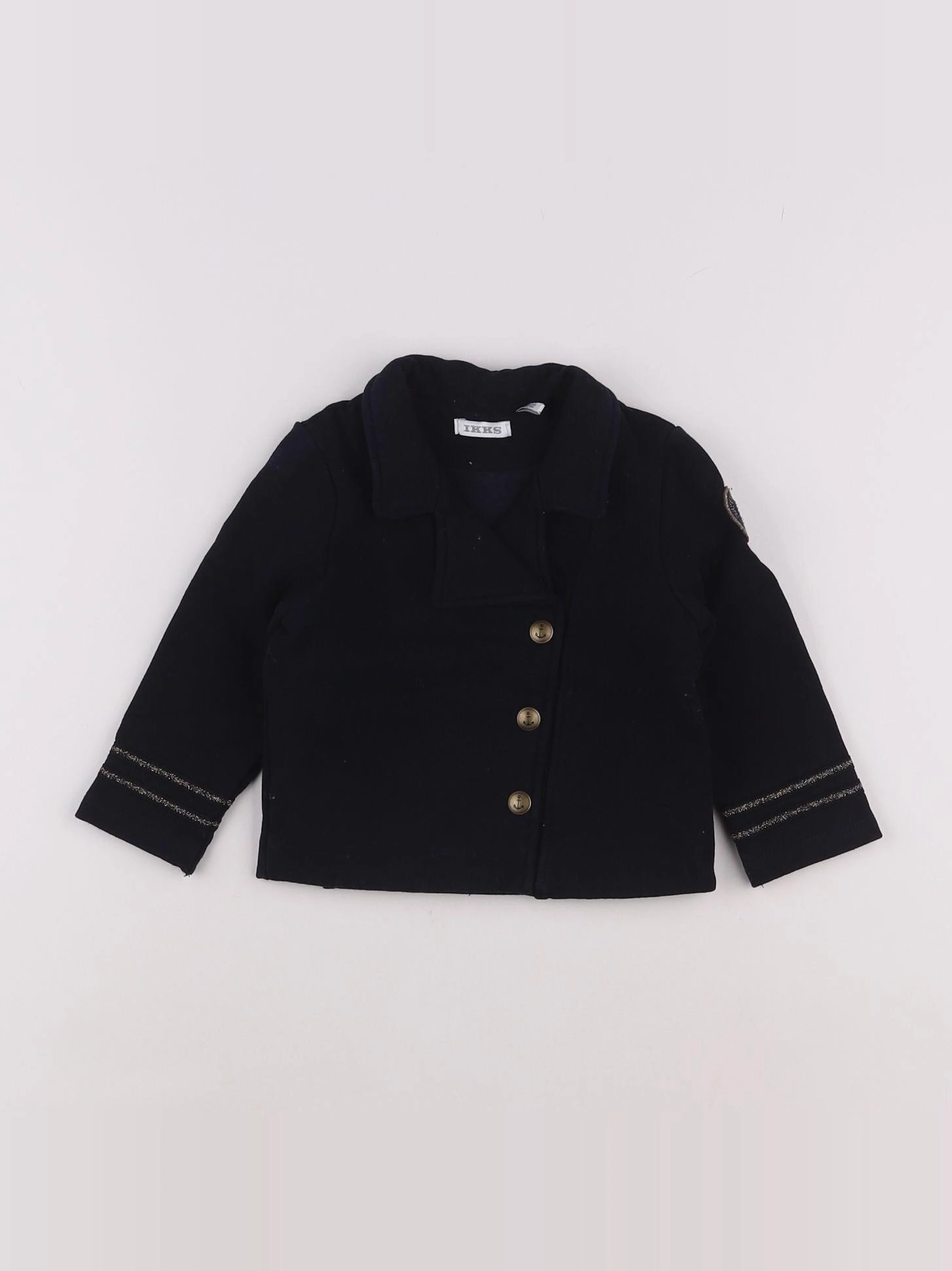 IKKS - veste noir - 18 mois