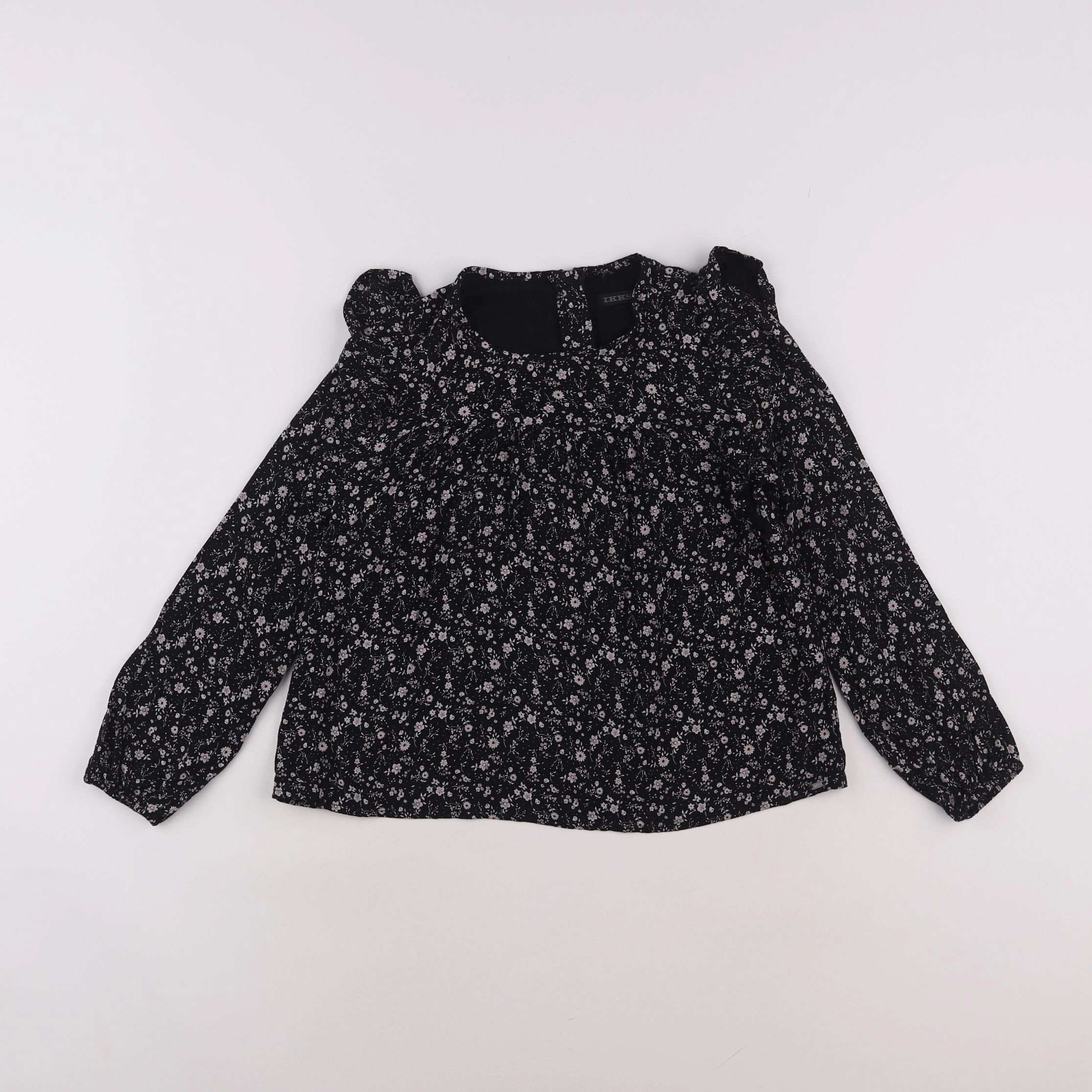 IKKS - blouse noir - 8 ans