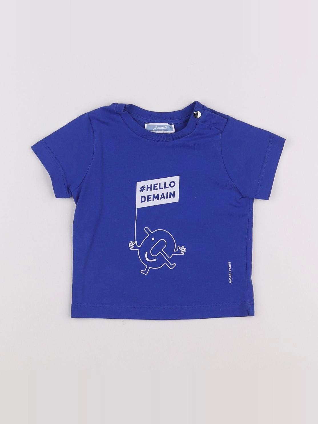 Jacadi - tee-shirt bleu - 6 mois