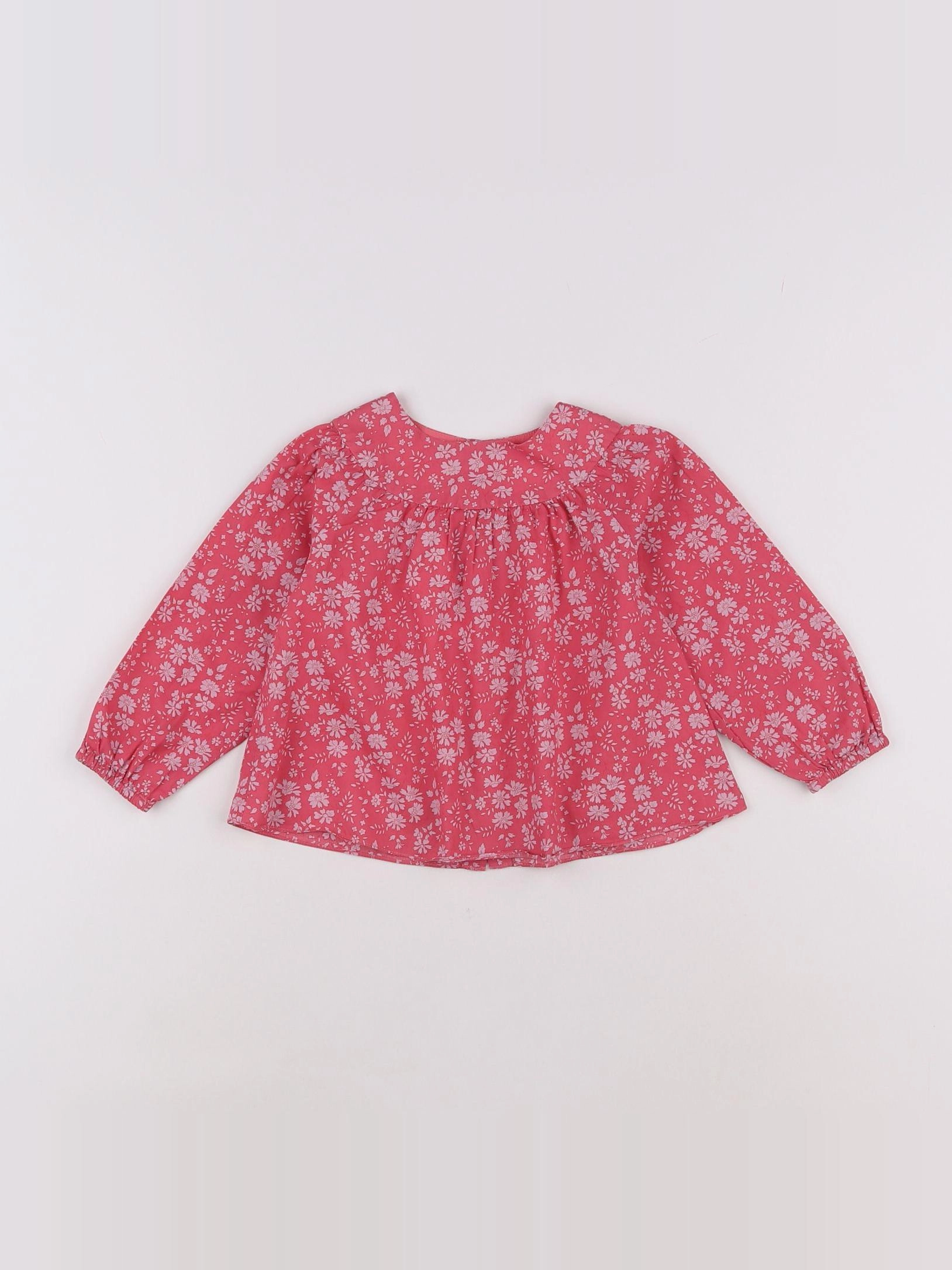 Jacadi - blouse rose - 12 mois