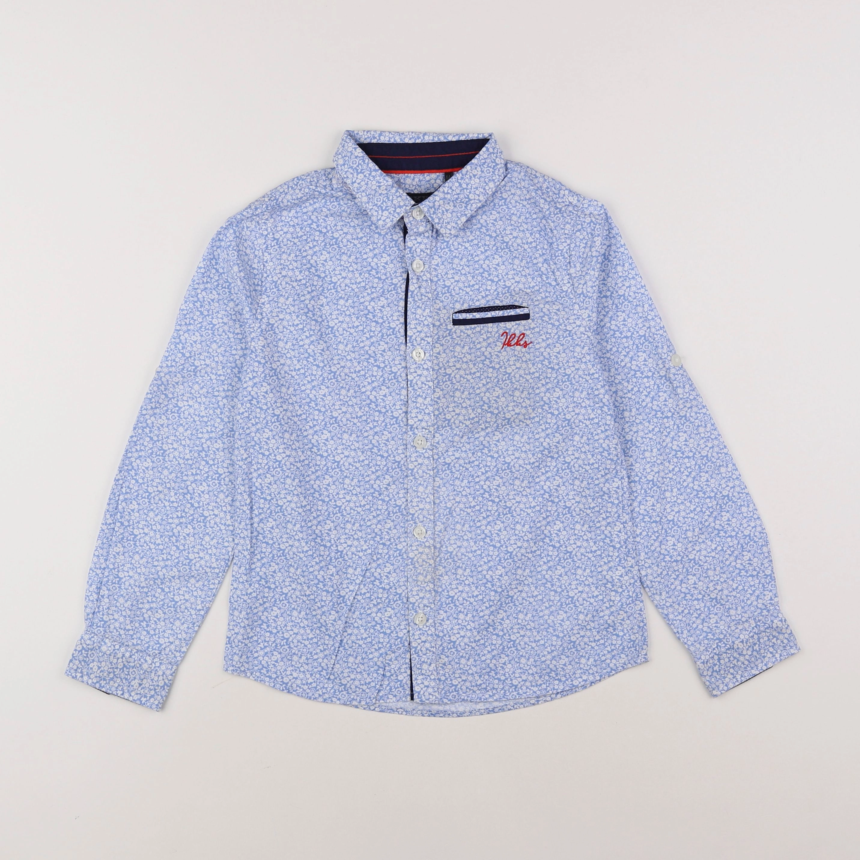 IKKS - chemise bleu - 6 ans