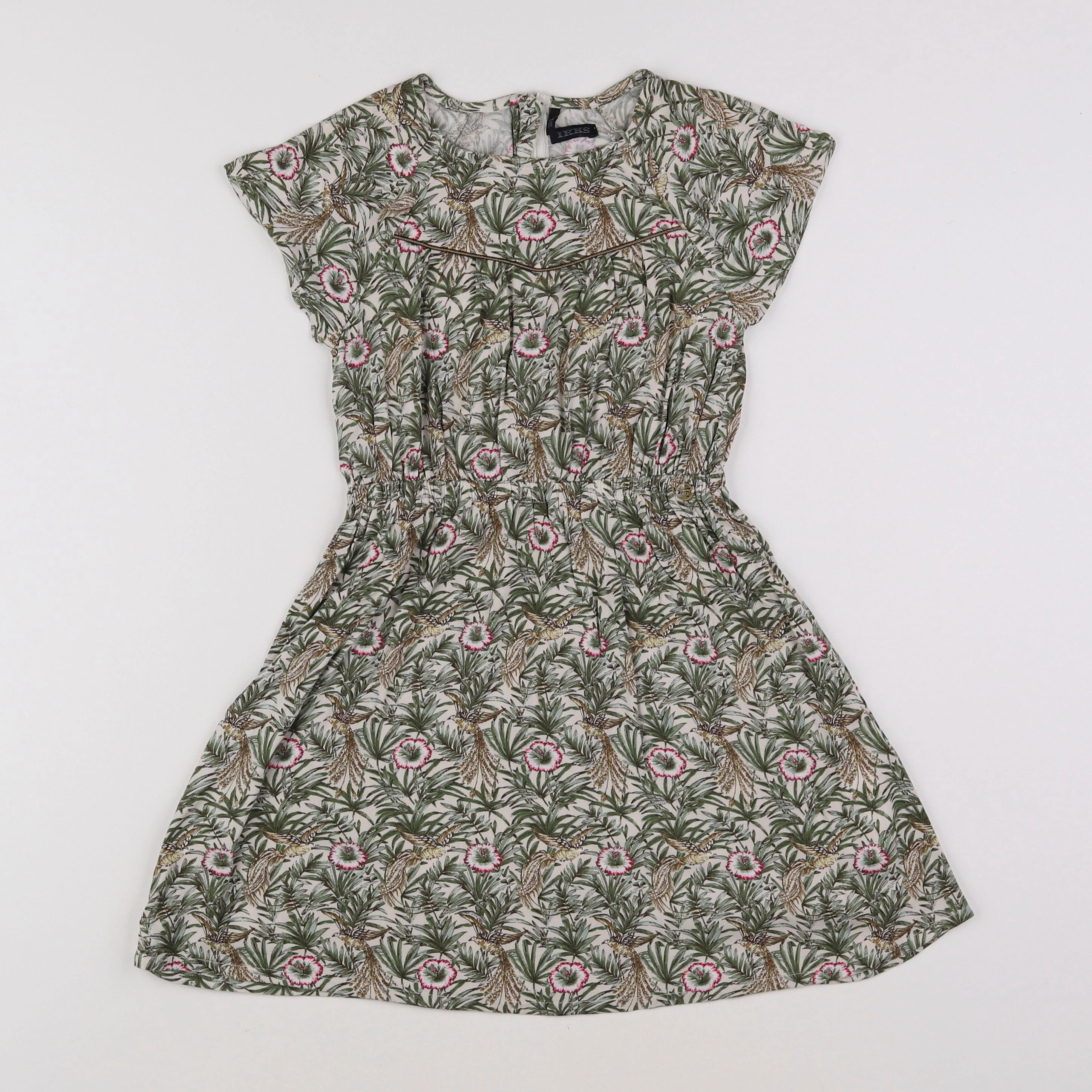 IKKS - robe vert - 6 ans