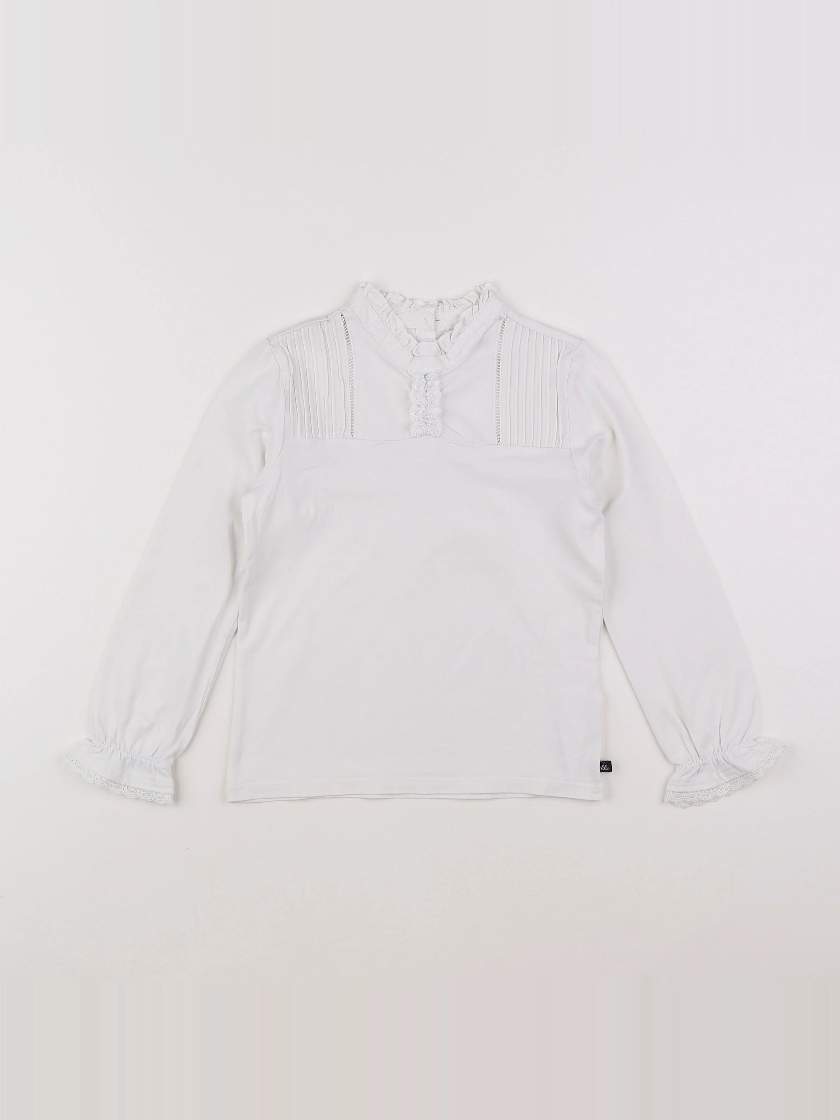IKKS - tee-shirt blanc - 6 ans