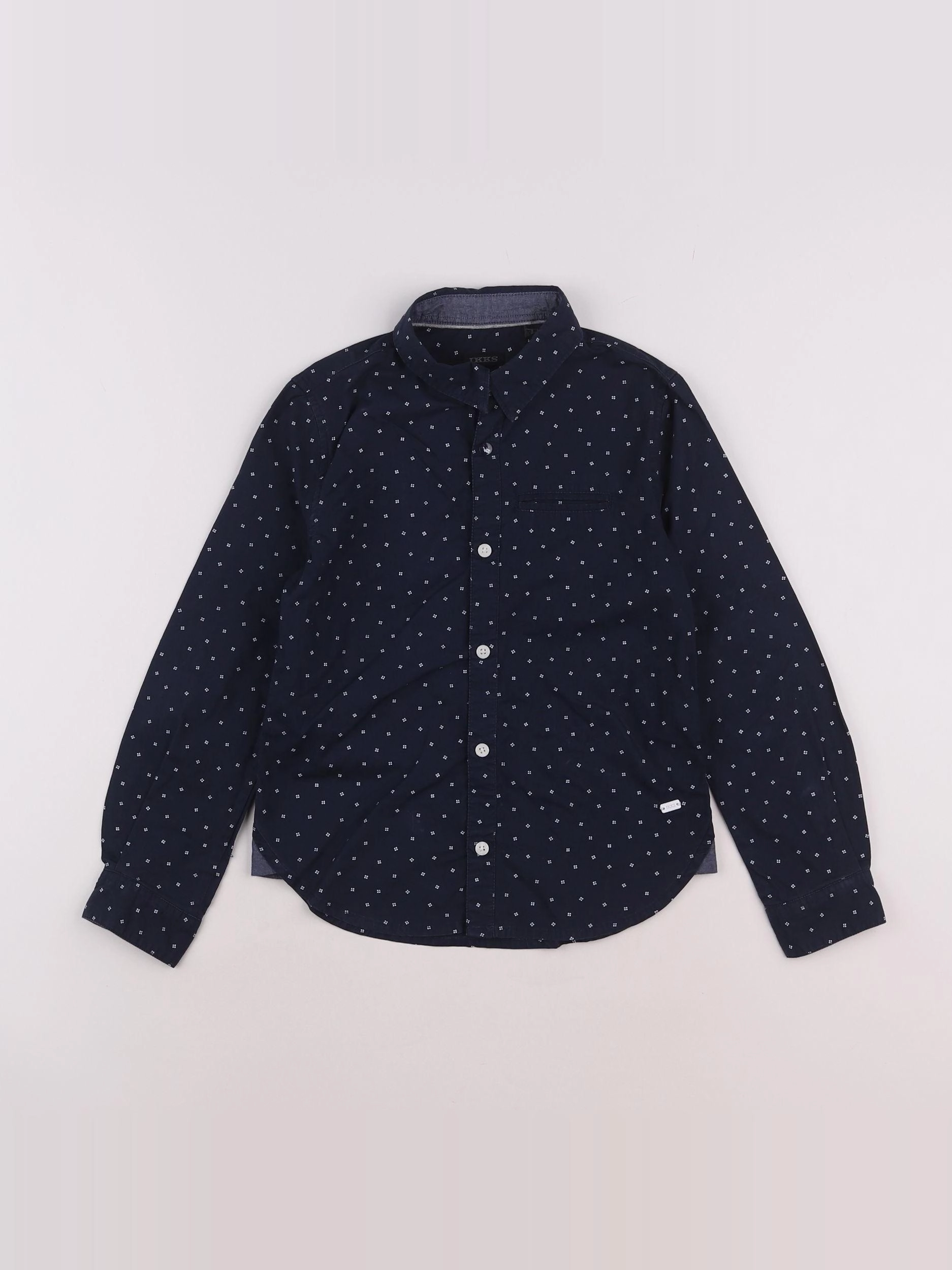 IKKS - chemise bleu - 6 ans