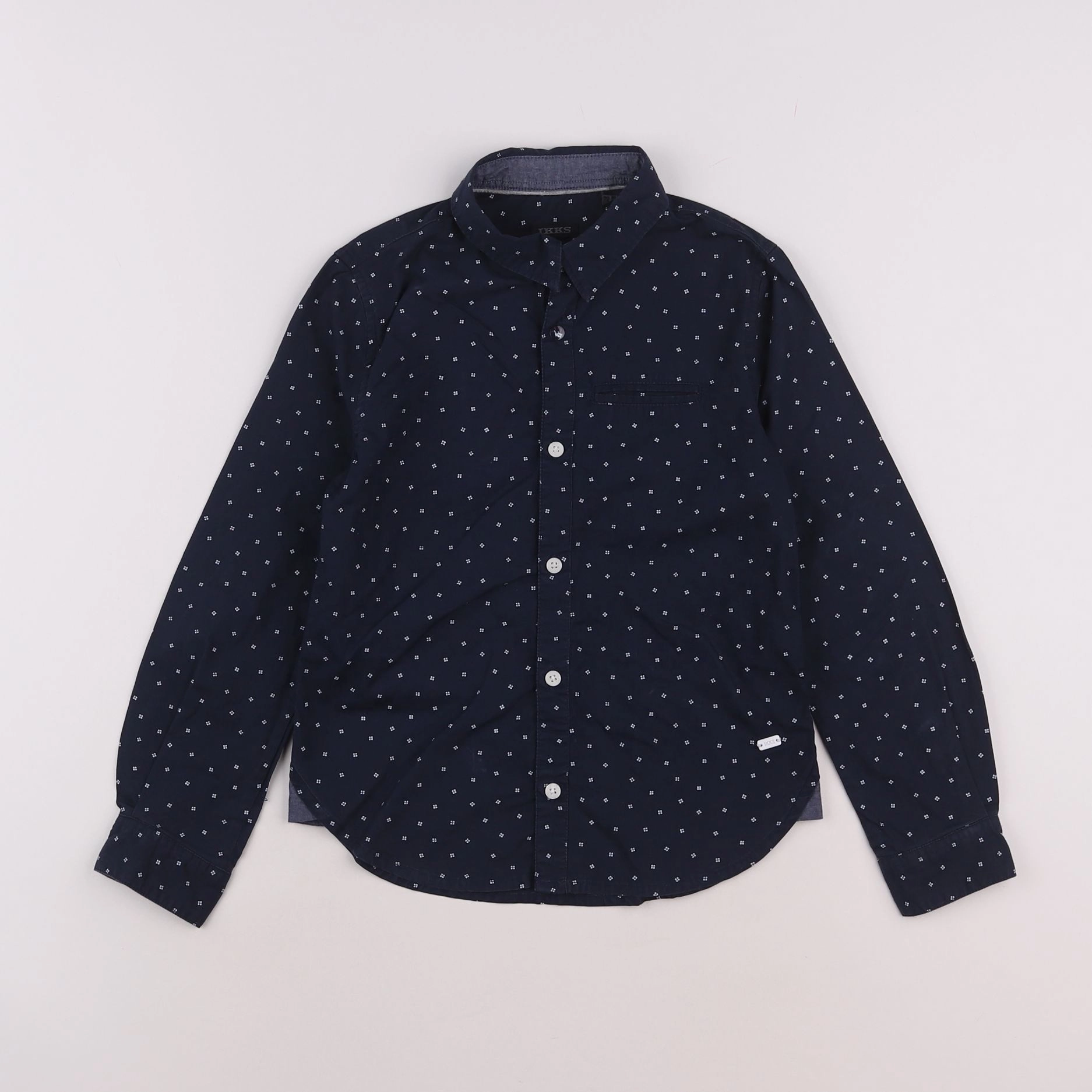 IKKS - chemise bleu - 6 ans