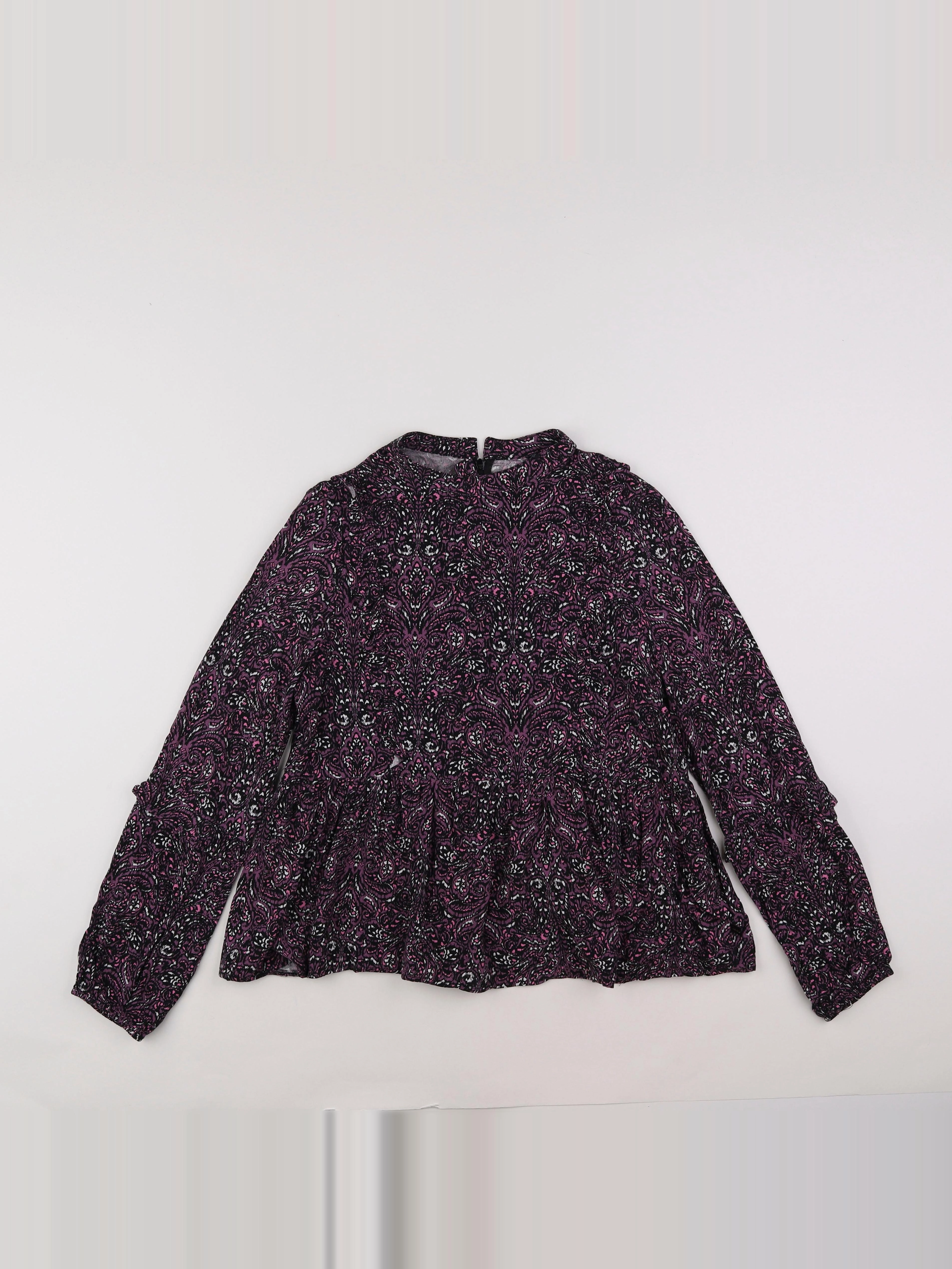 IKKS - blouse violet - 14 ans