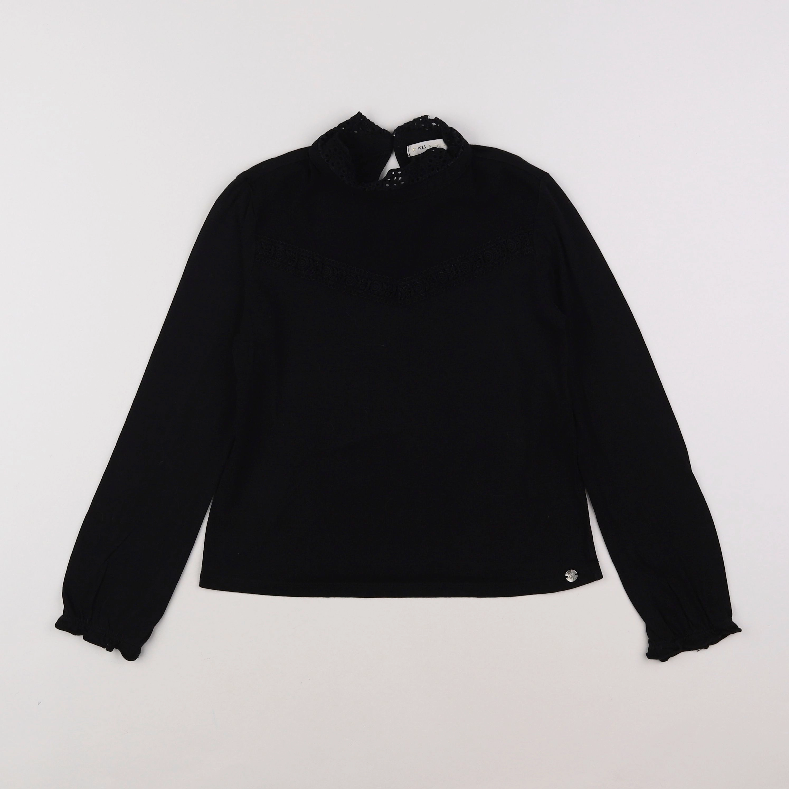 IKKS - blouse noir - 10 ans
