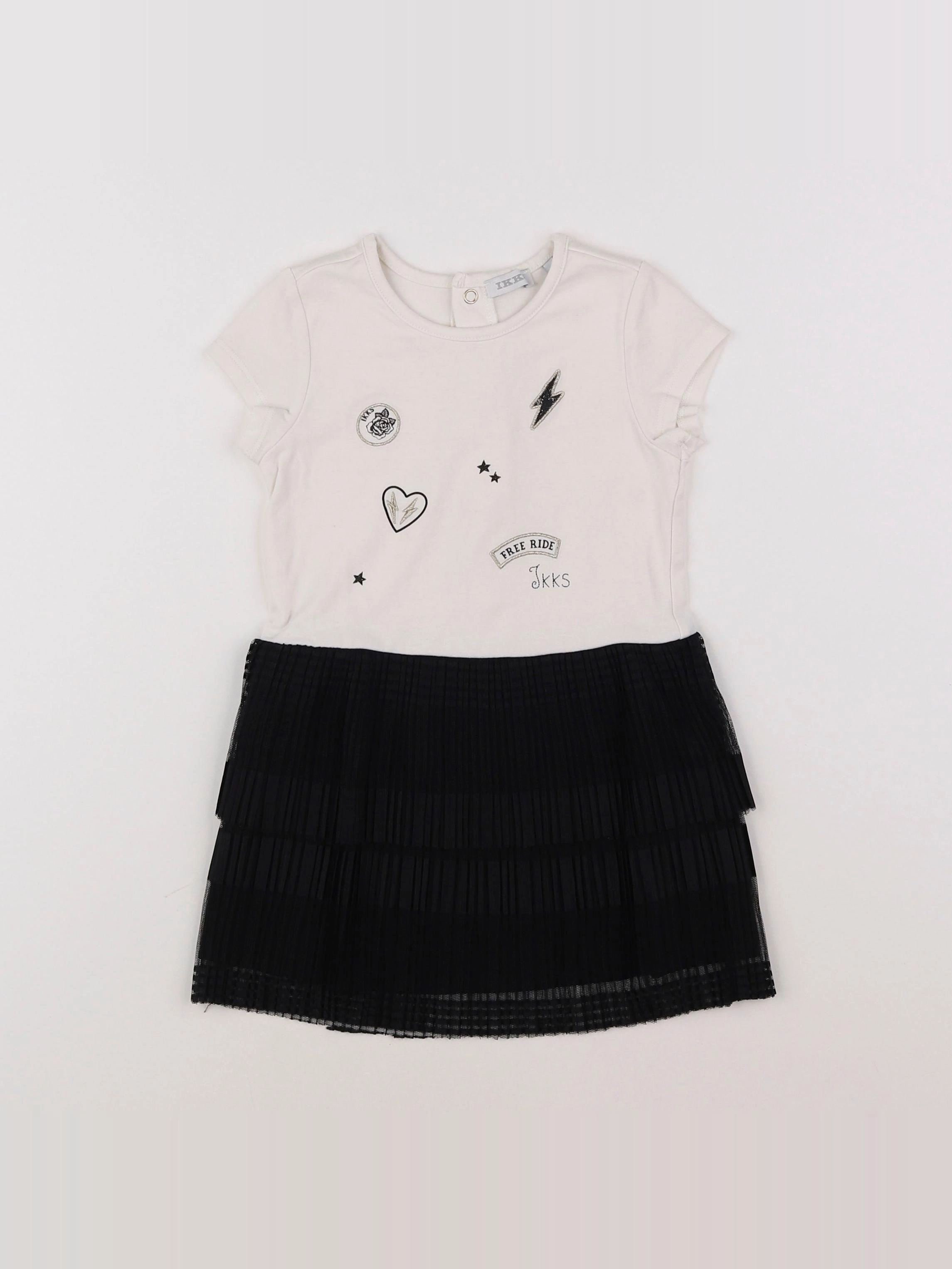 IKKS - robe noir - 18 mois