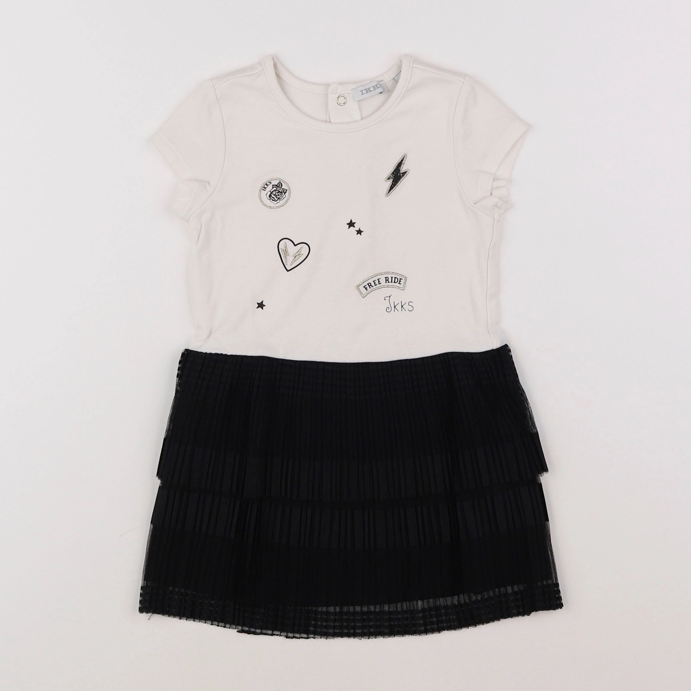 IKKS - robe noir - 18 mois