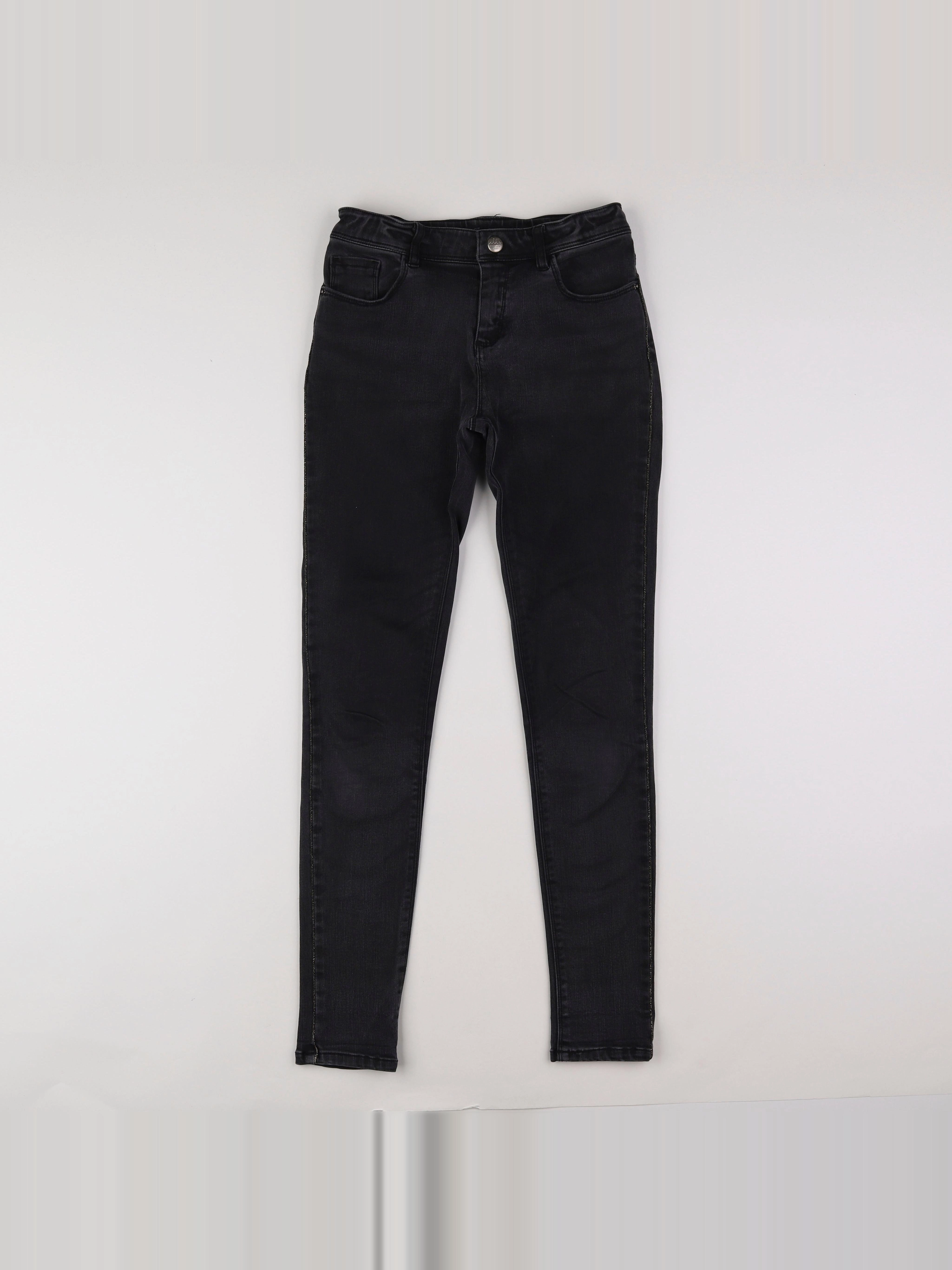 IKKS - jean gris - 14 ans