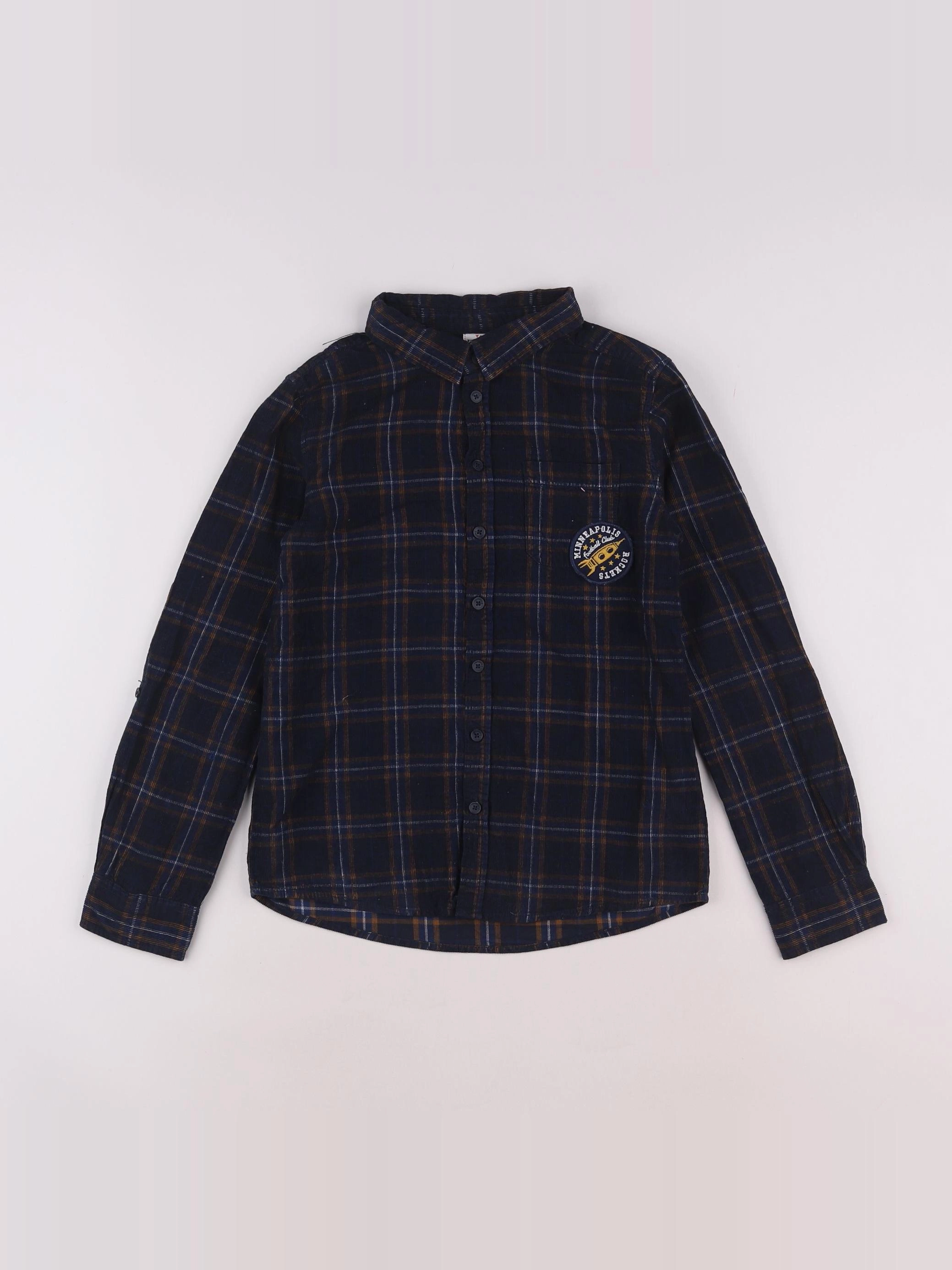 Tape à l'oeil - chemise bleu - 10 ans