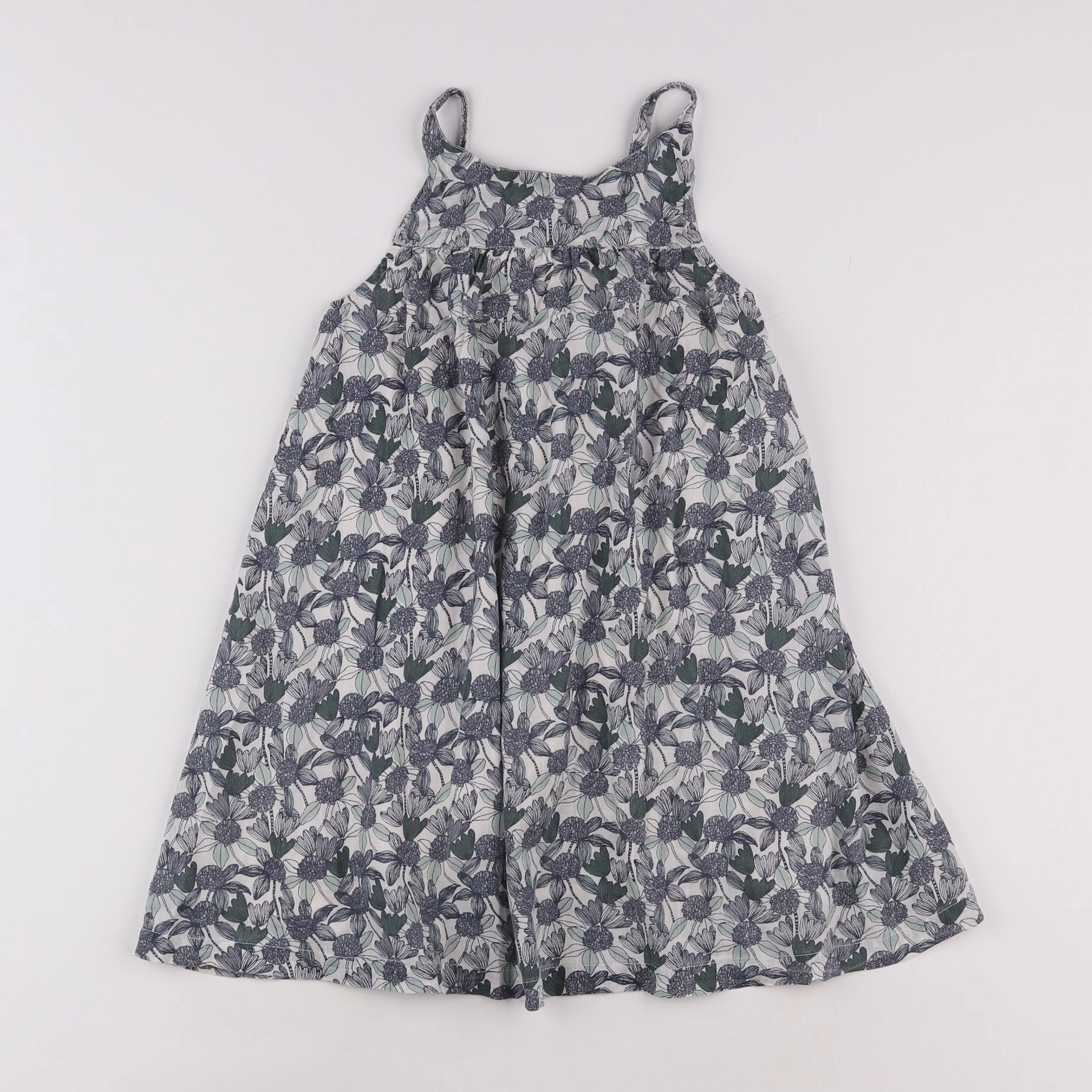 Monoprix - robe gris - 6 ans