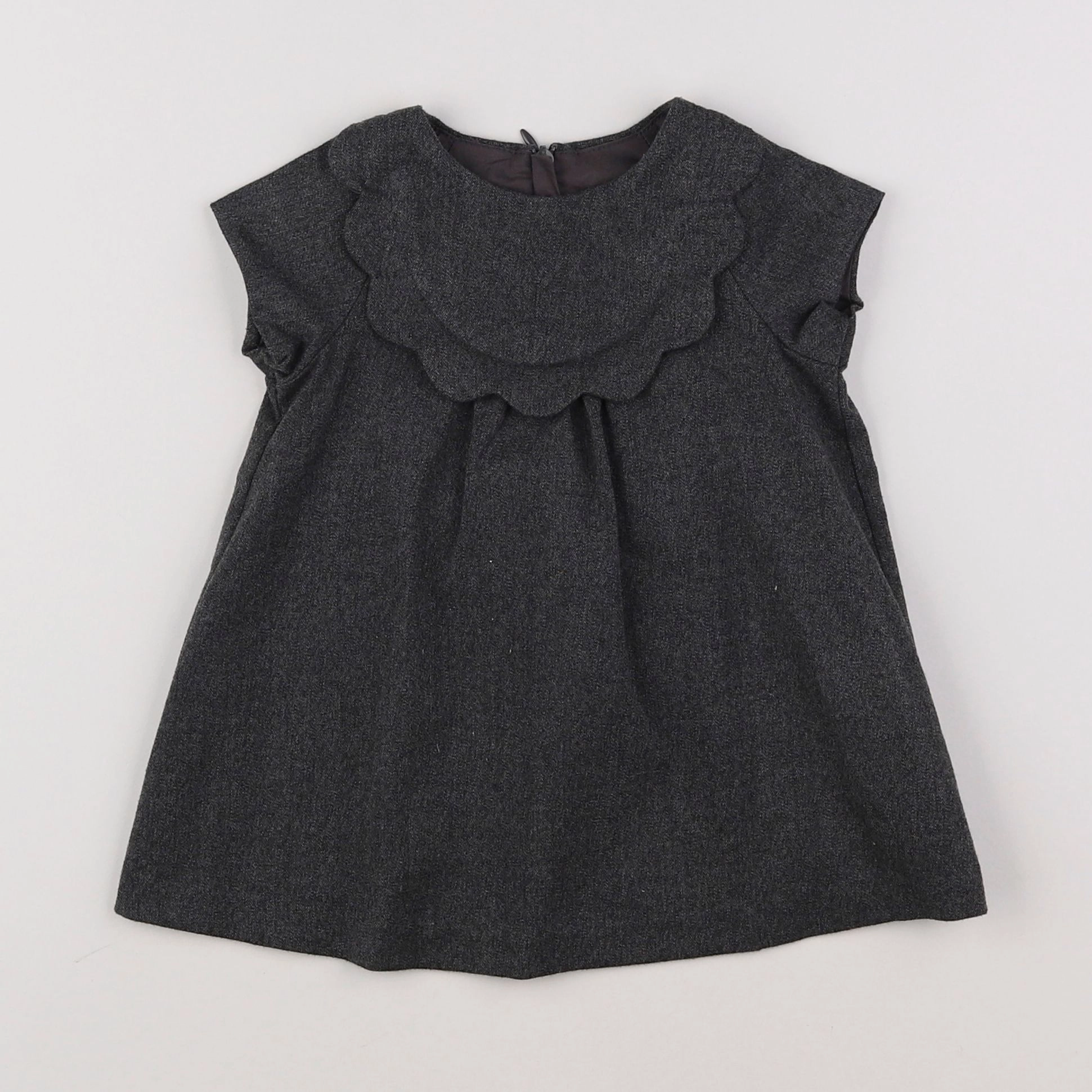 Jacadi - robe gris - 6 mois