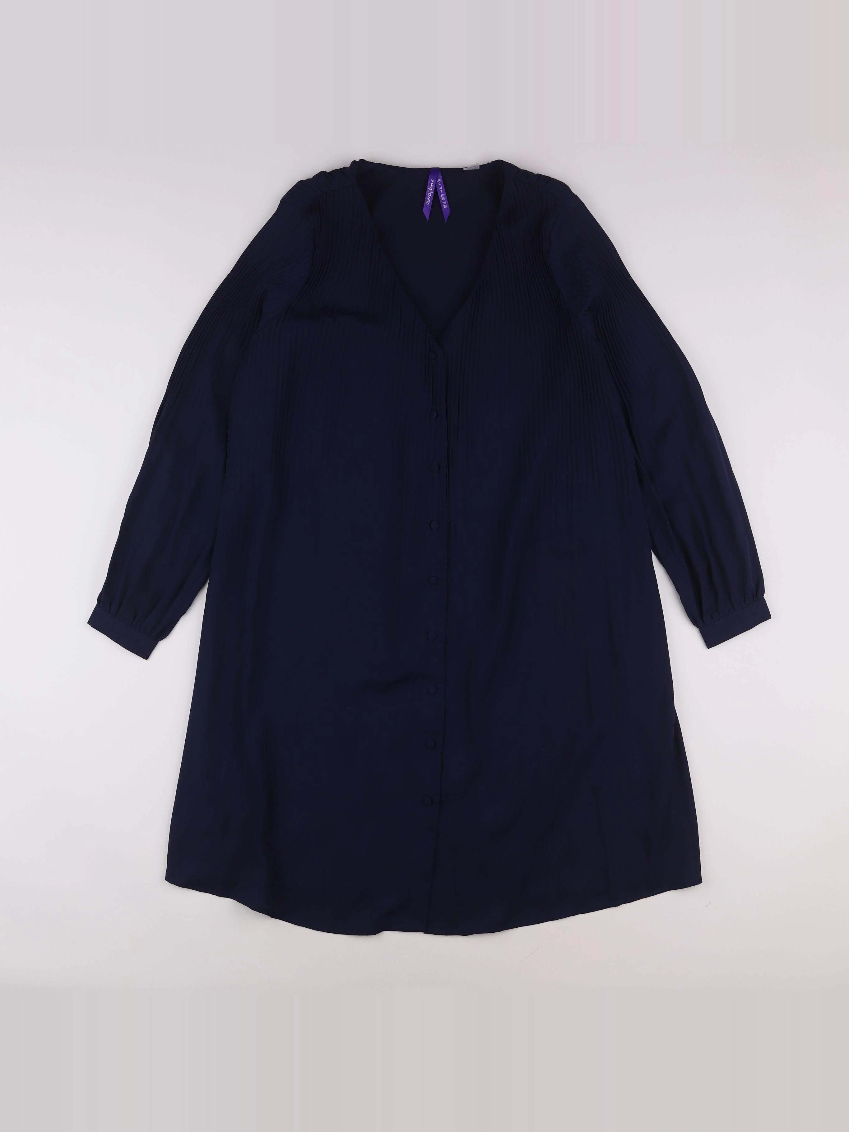 Seraphine - robe grossesse bleu - 36
