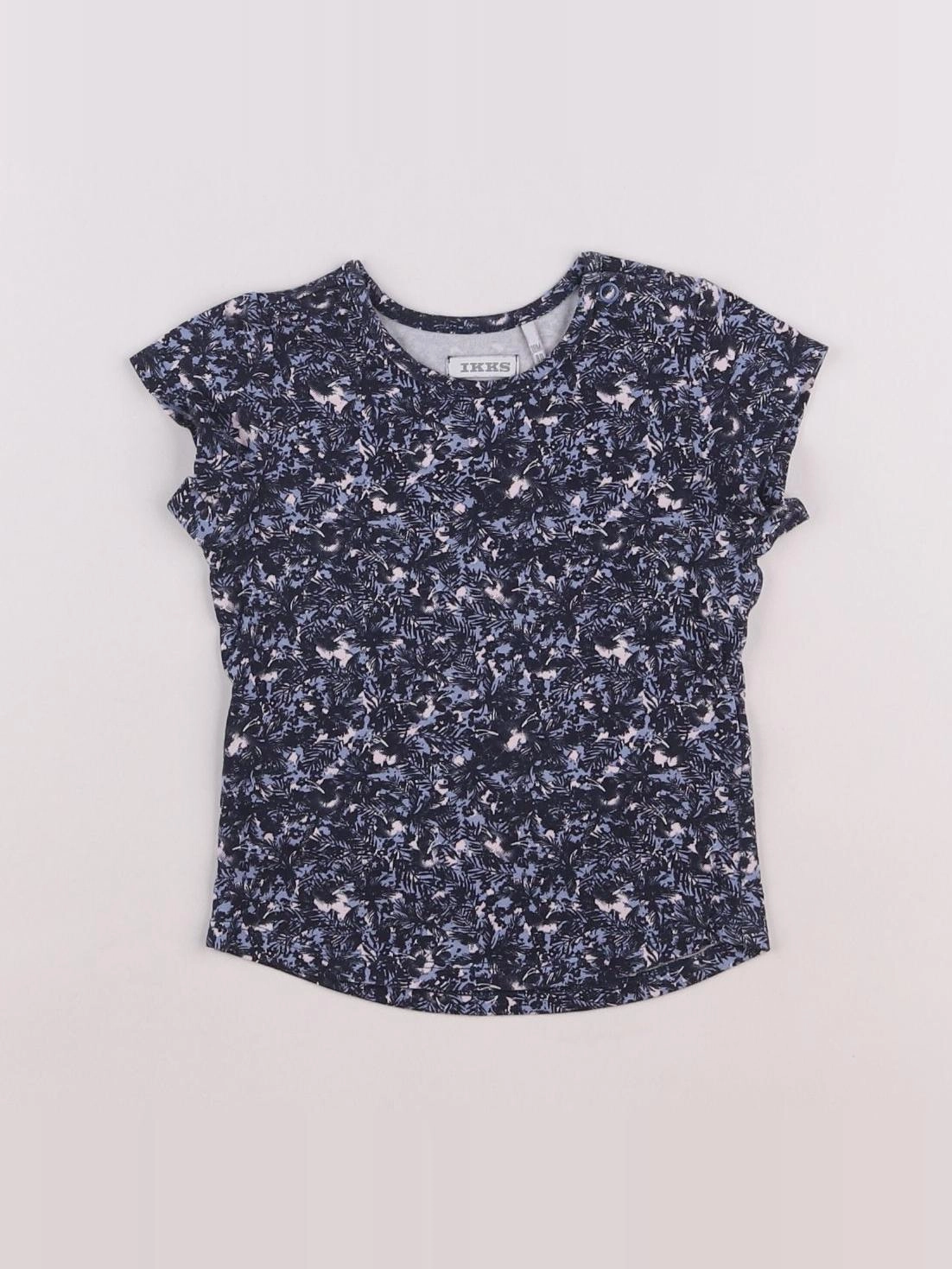 IKKS - tee-shirt bleu - 18 mois